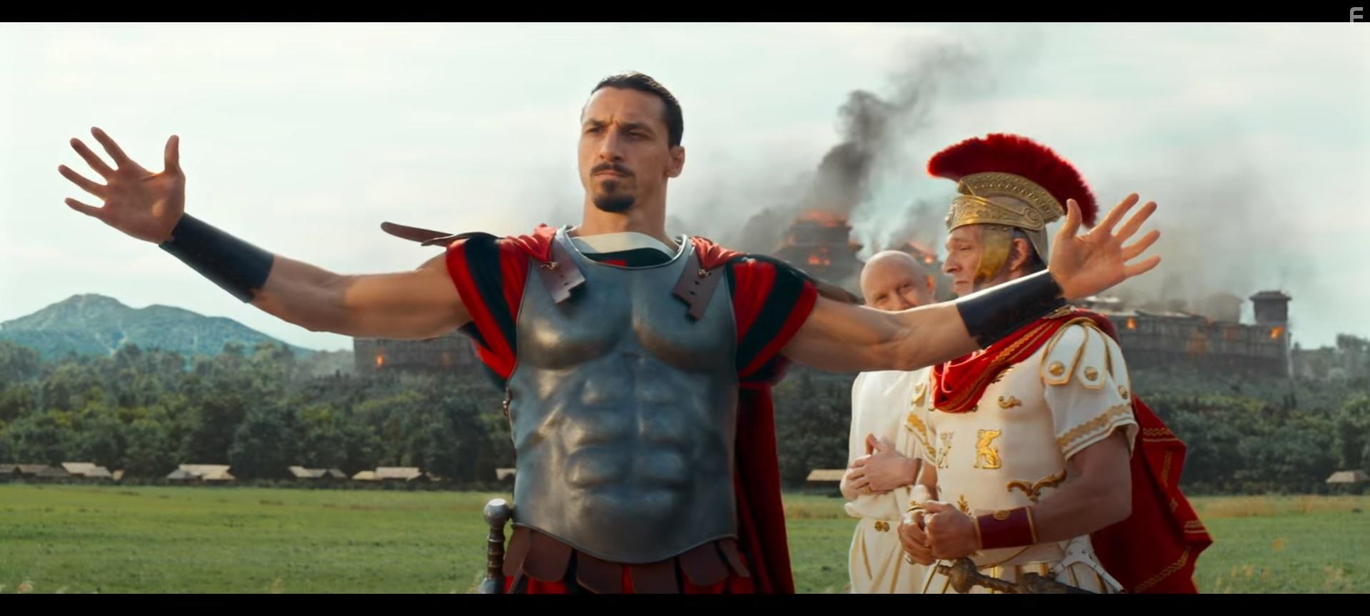 Zlatan Ibrahimovic in Asterix & Obelix in het Middenrijk (2023)