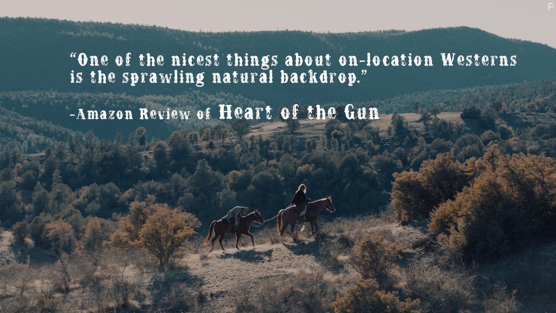 Amber Rose Mason and John Marrs in Heart of the Gun (2021)