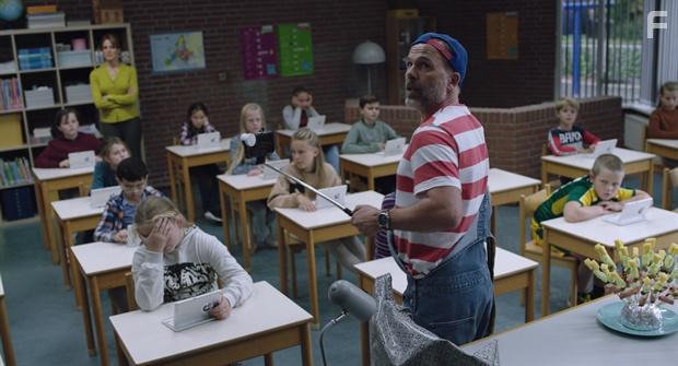 Arnoud Bos and Ilse Warringa in Rebels @ School (2021)