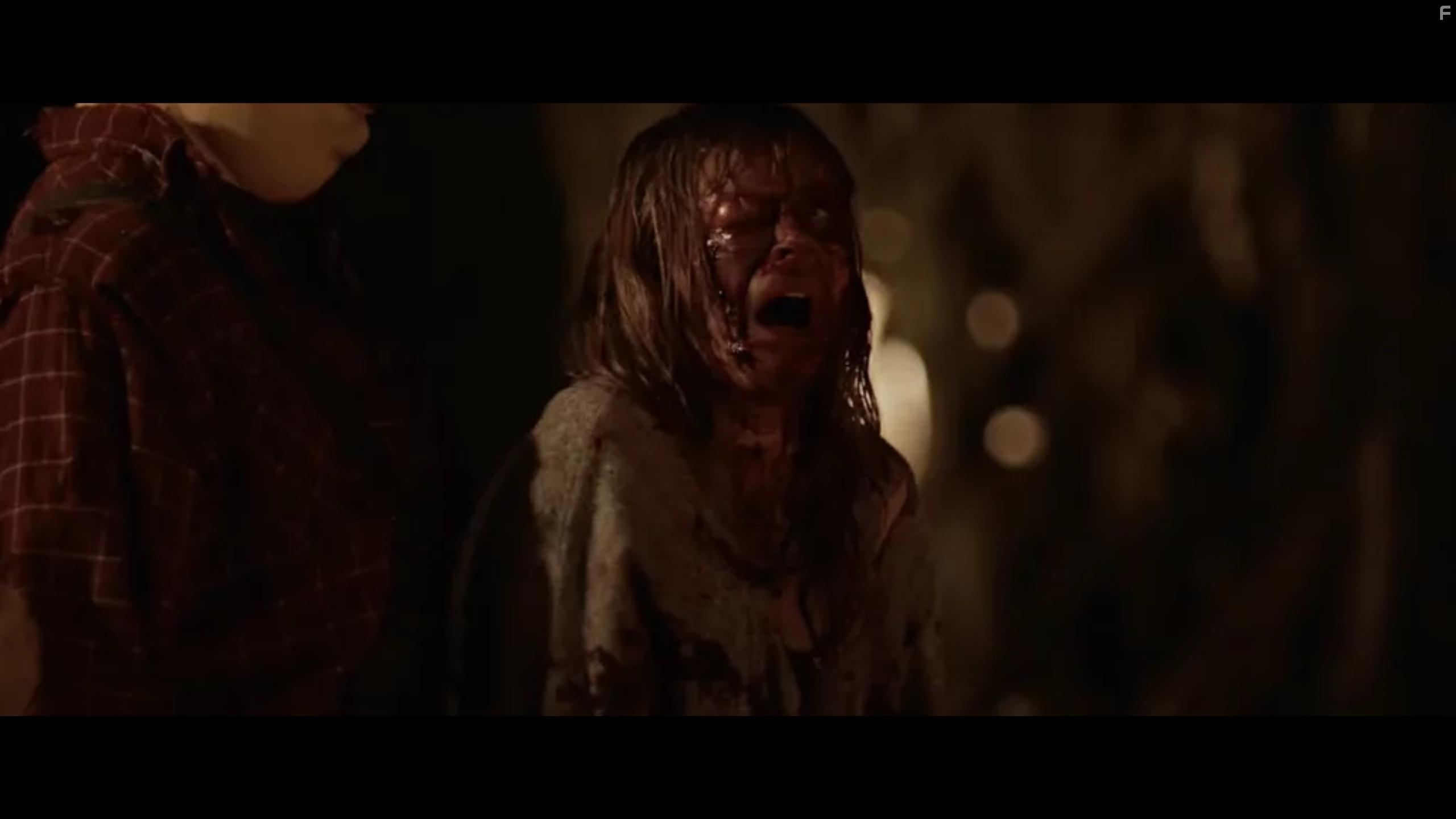 Danielle Scott and Craig David Dowsett in Winnie the Pooh: Blood and Honey (2023)