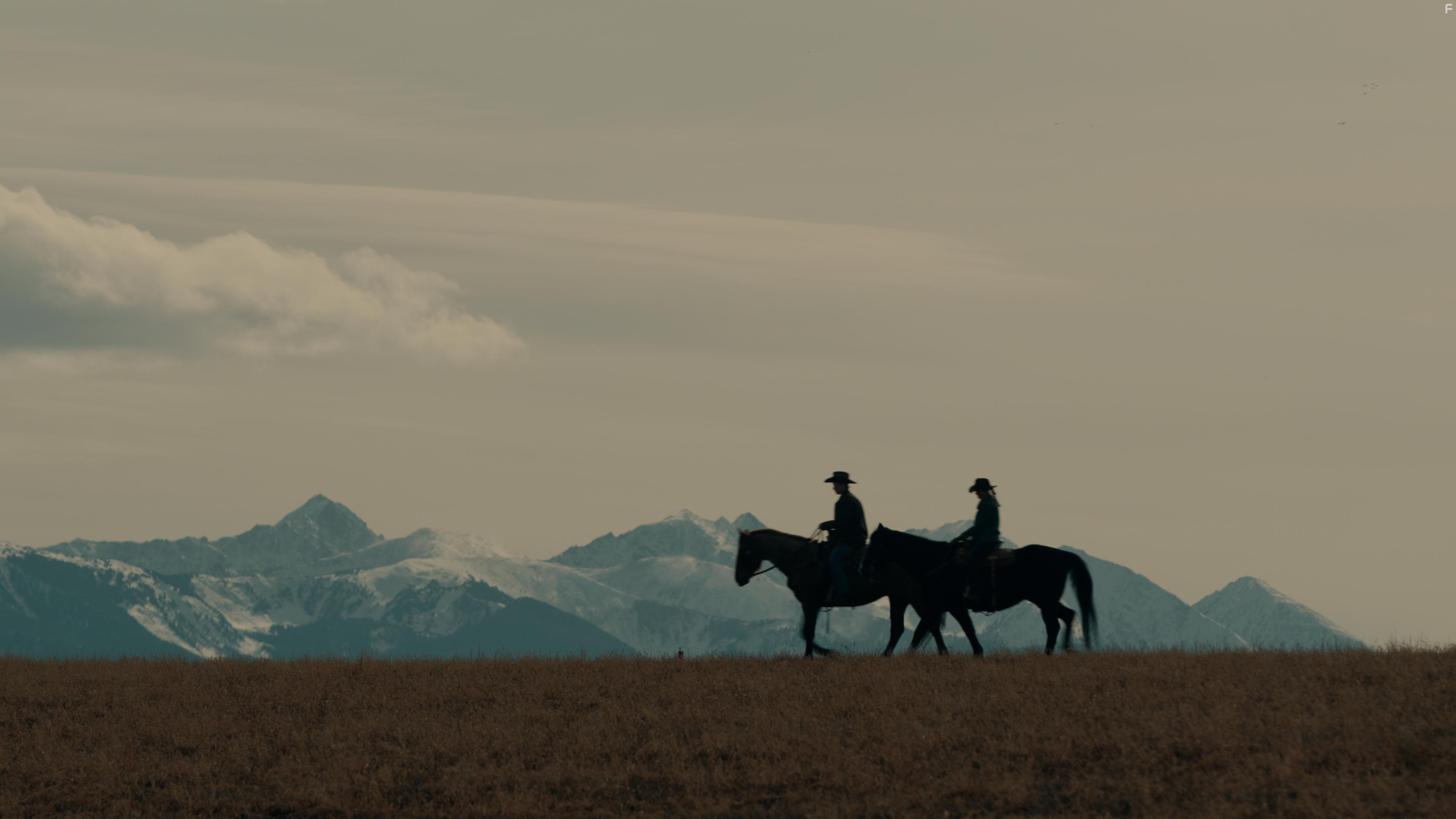 Jonathan Stoddard and Hedy Nasser in Finding Love in Big Sky, Montana (2022)