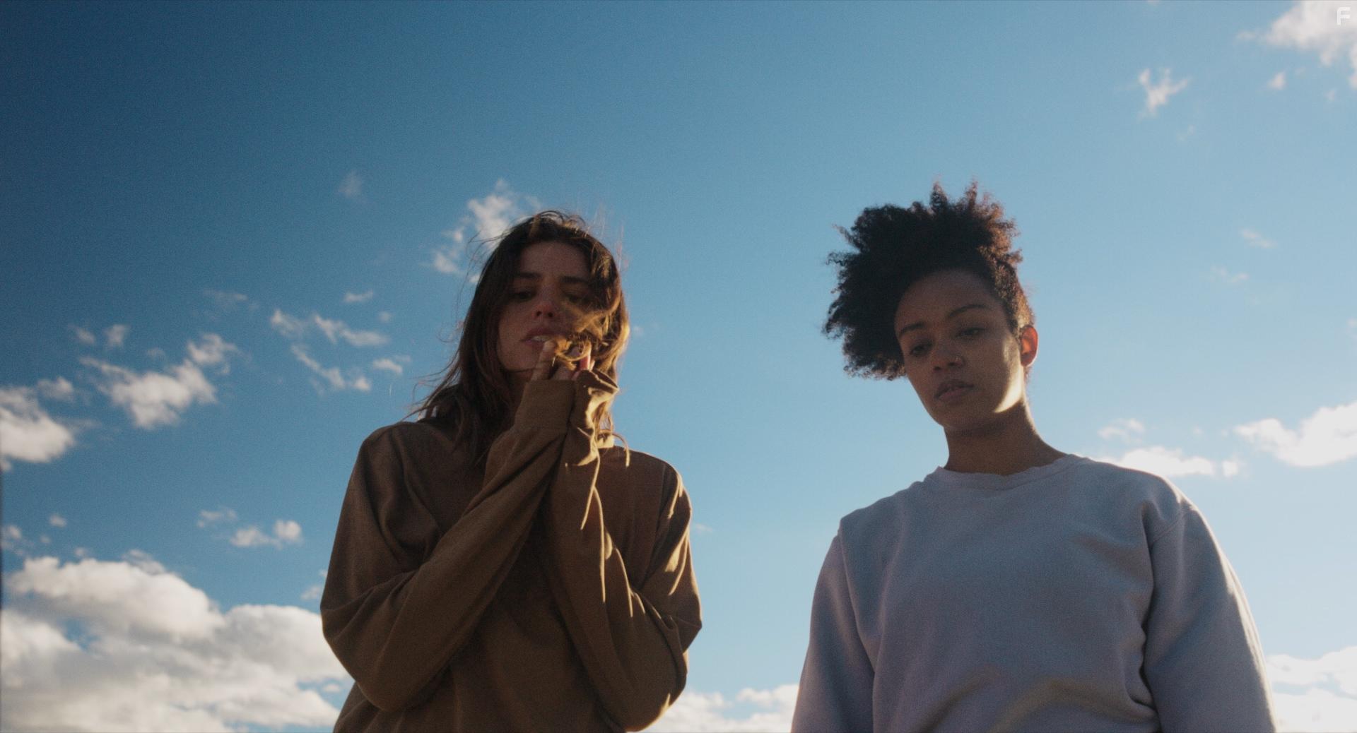 Ashley Denise Robinson and Callie Hernandez in Jethica (2022)