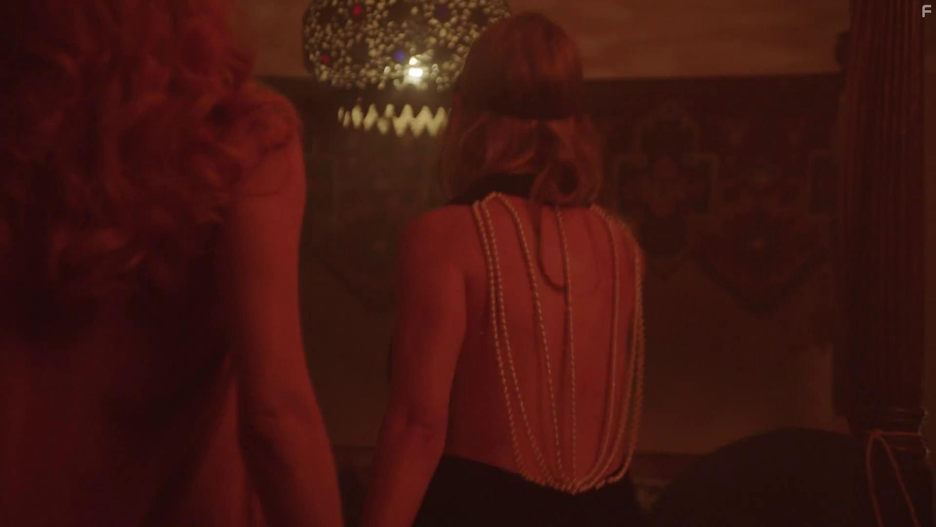 Caroline Boulton and Mia Goth in Infinity Pool (2023)