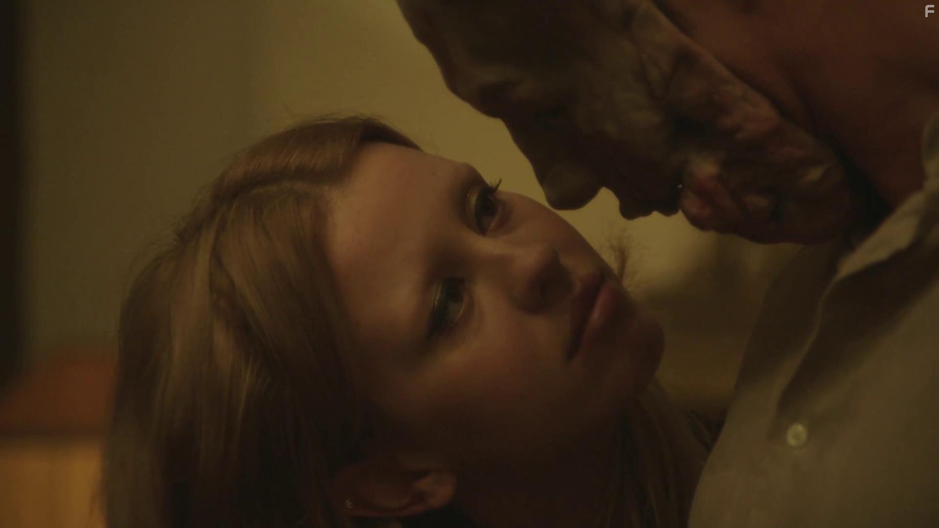 Alexander Skarsgrd and Mia Goth in Infinity Pool (2023)