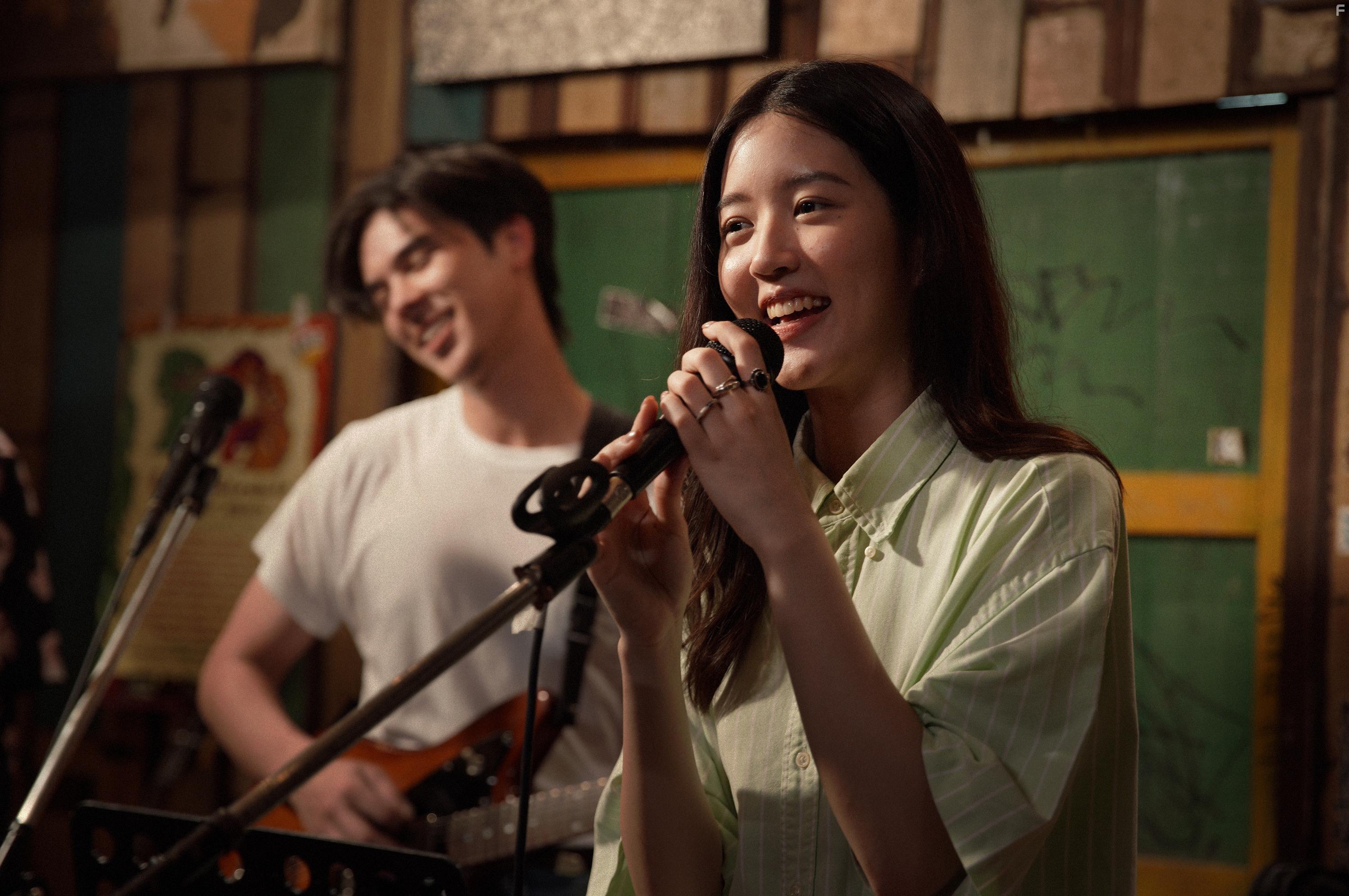 Plearnpichaya Komalarajun and Pachara Chirathivat in OMG! Oh My Girl (2022)