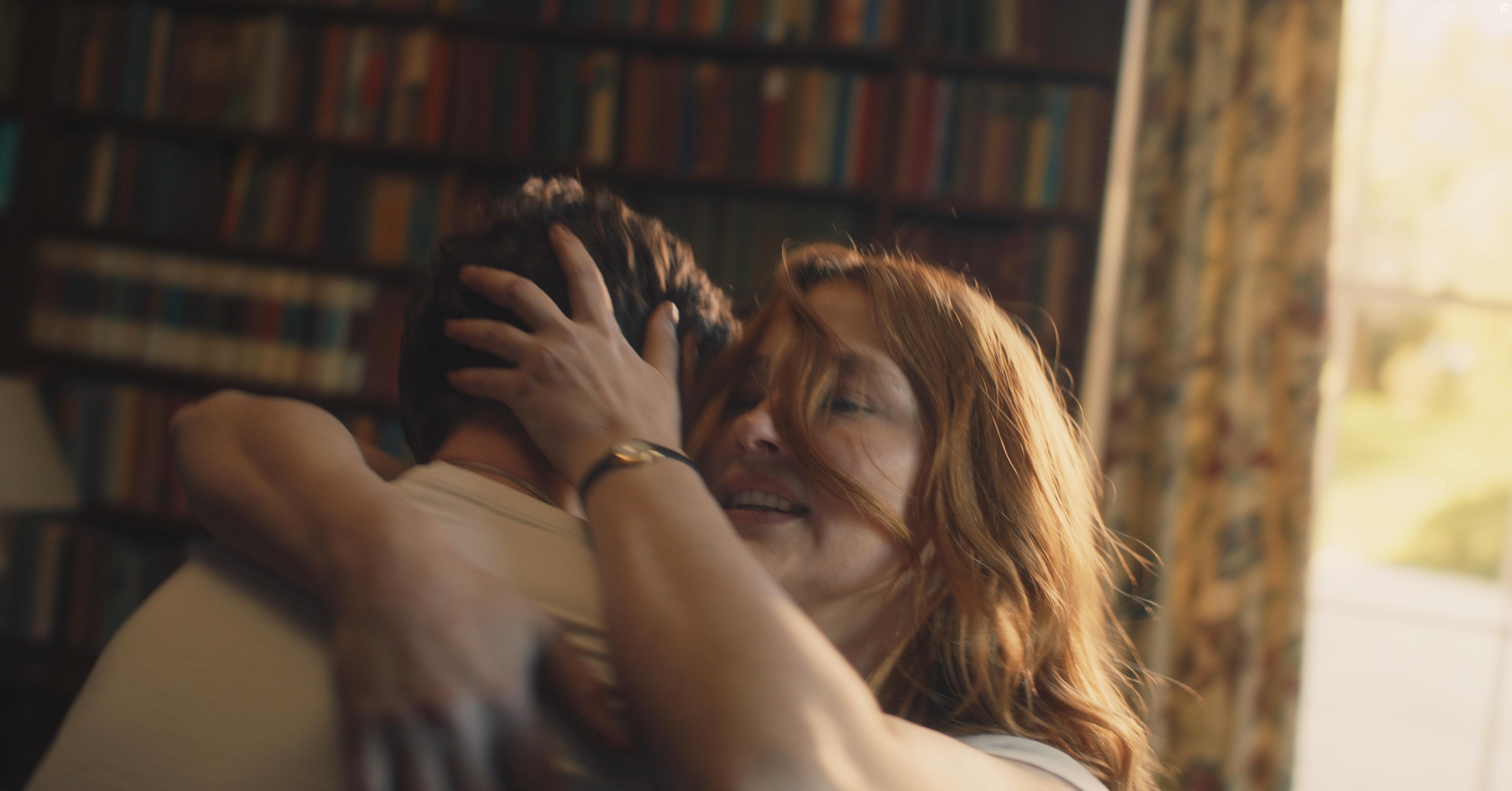 Sam Riley and Haley Bennett in She Is Love (2022)