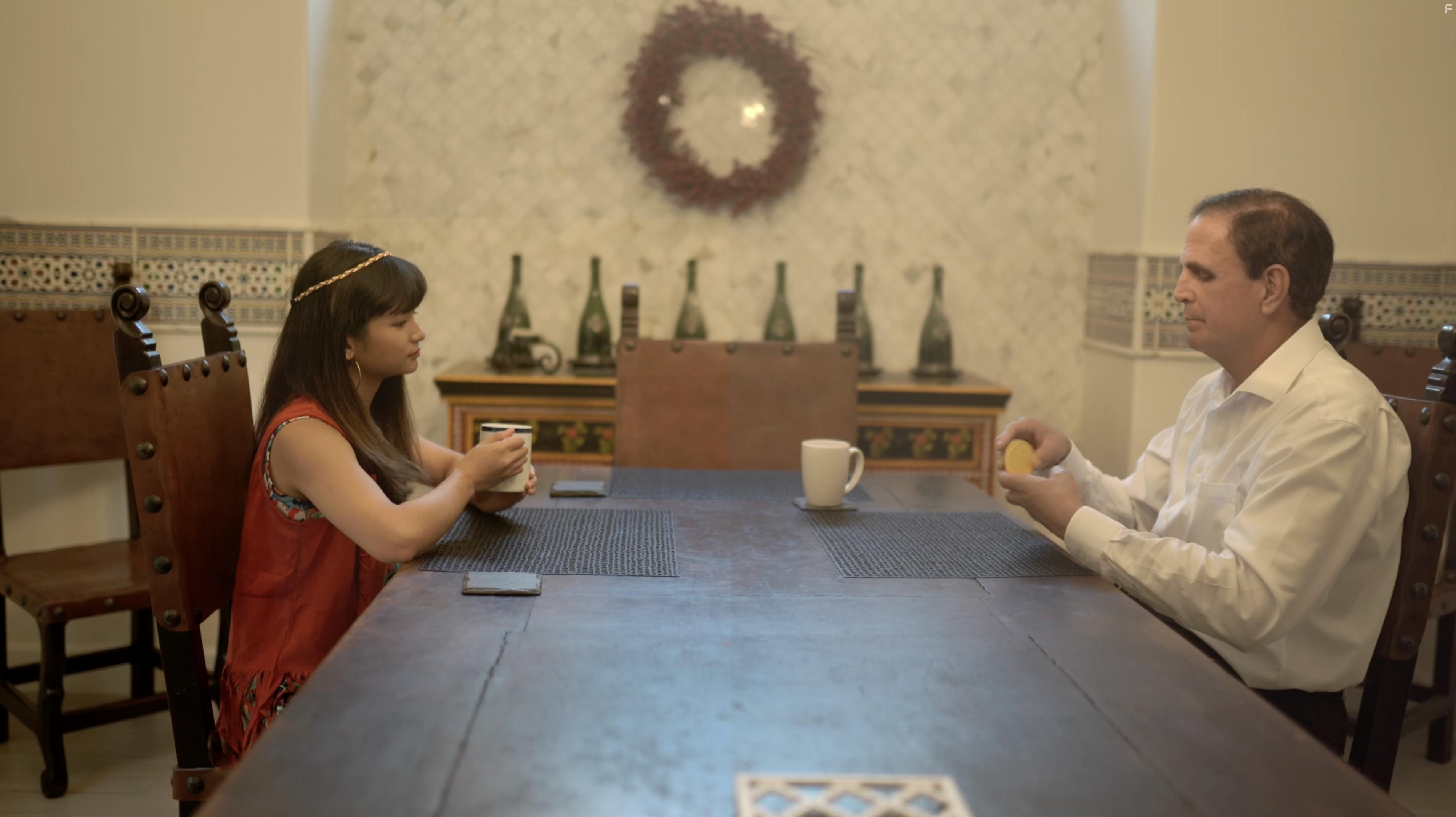 Mirabel Miscala and Joseph Camilleri in Sophie and the Serial Killers (2022)