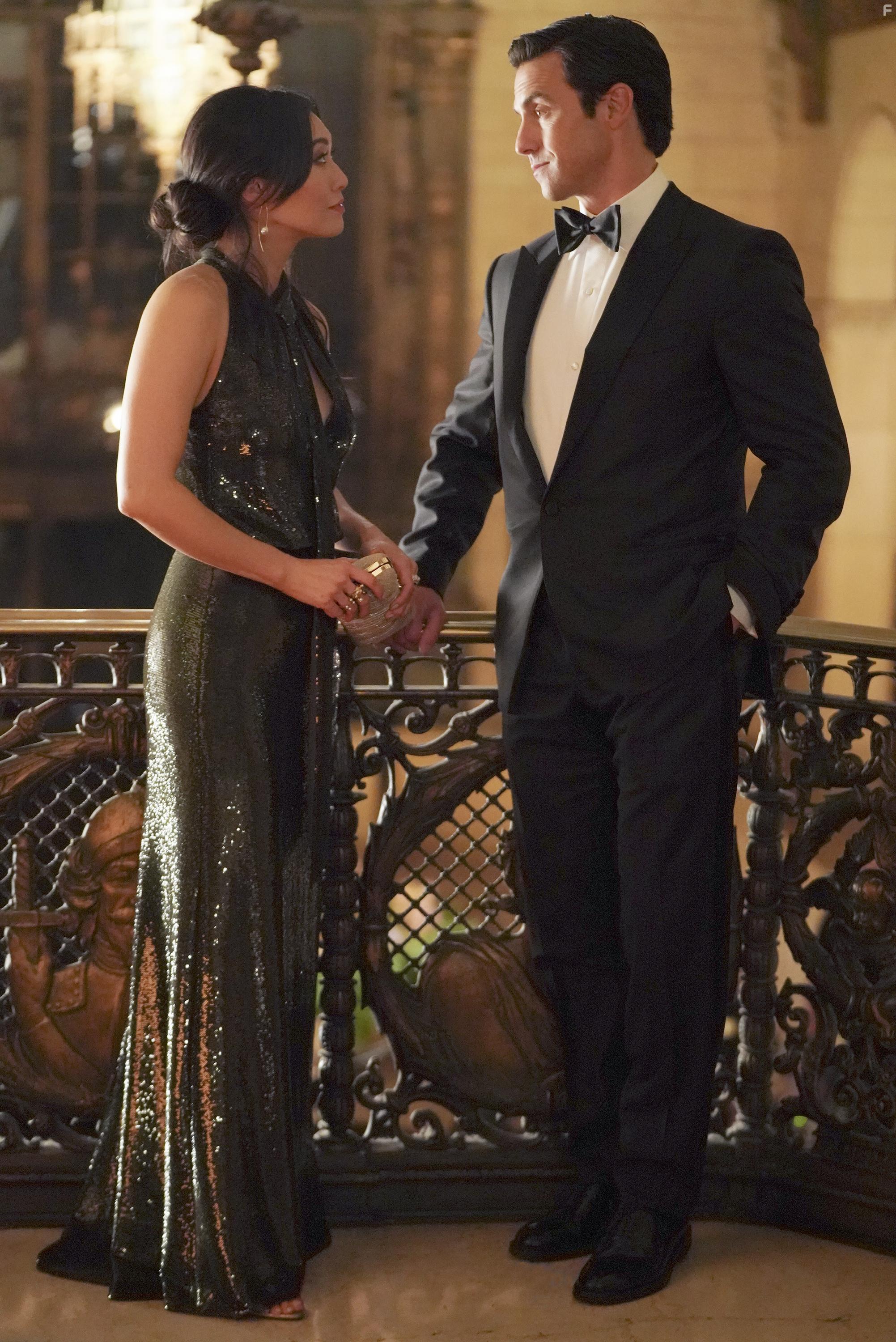 Milo Ventimiglia and Catherine Haena Kim in The Company You Keep (2023)