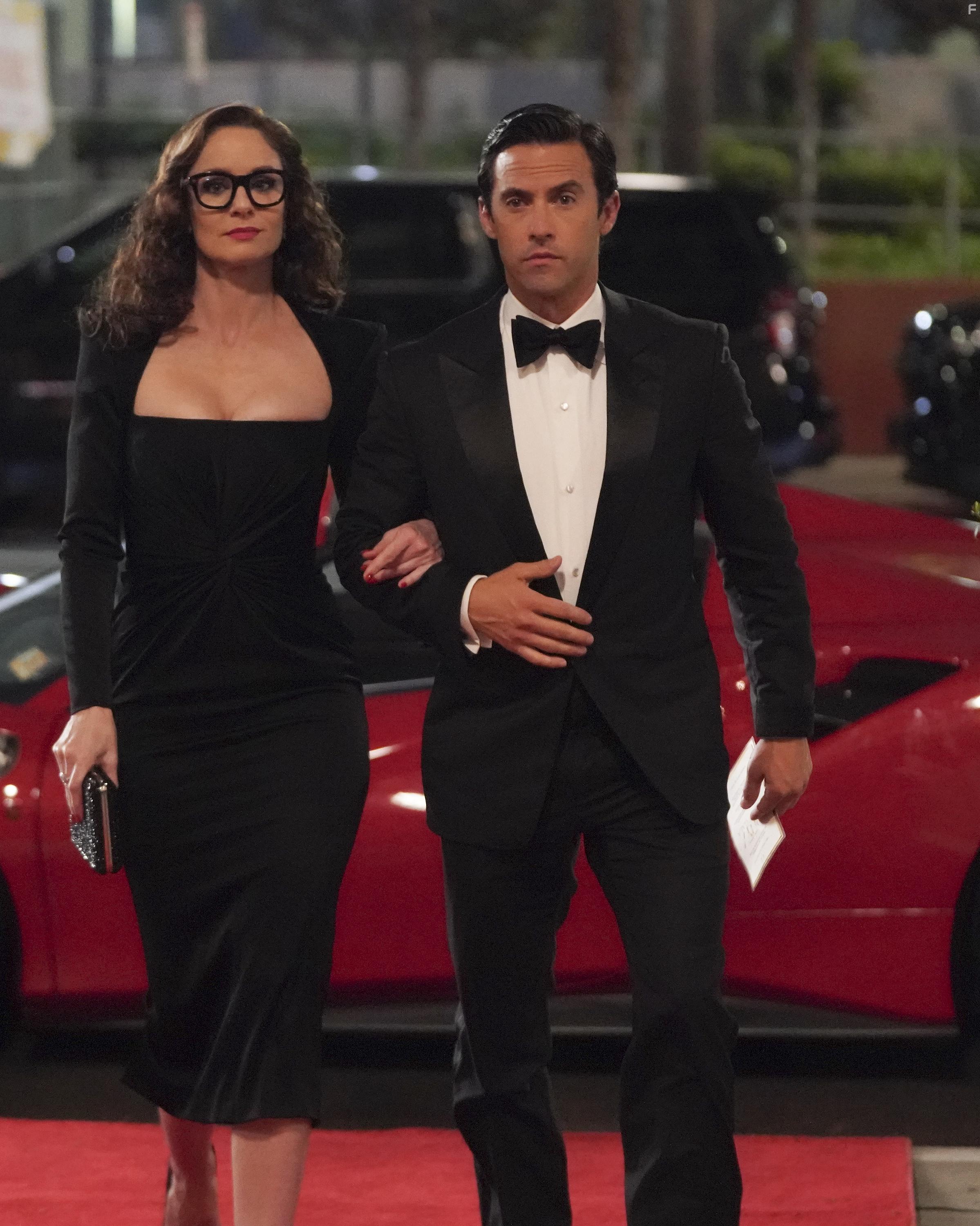 Milo Ventimiglia and Sarah Wayne Callies in The Company You Keep (2023)