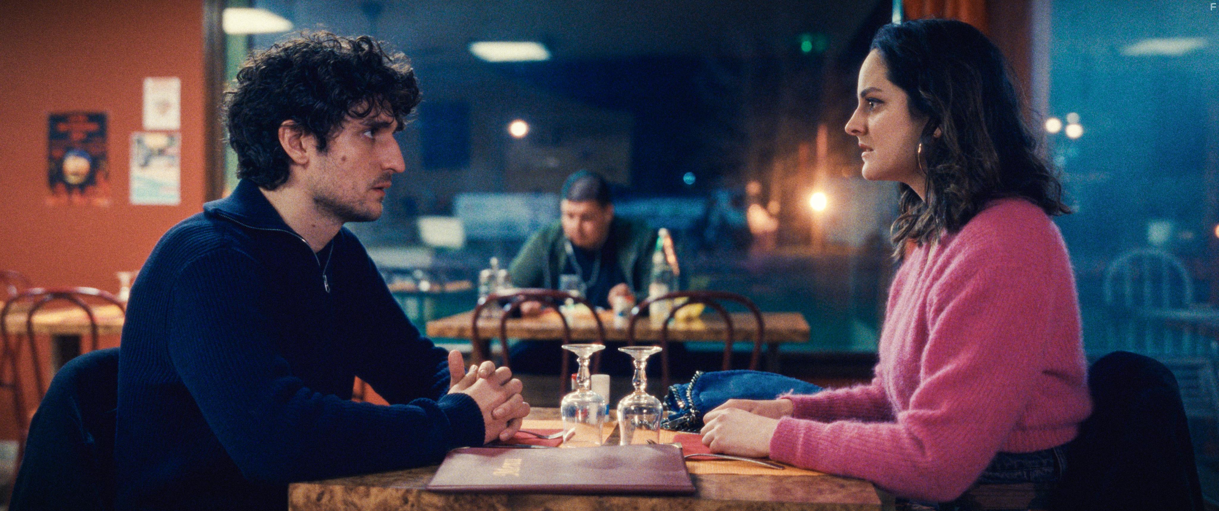 Louis Garrel, Yanisse Kebbab, and Nomie Merlant in The Innocent (2022)