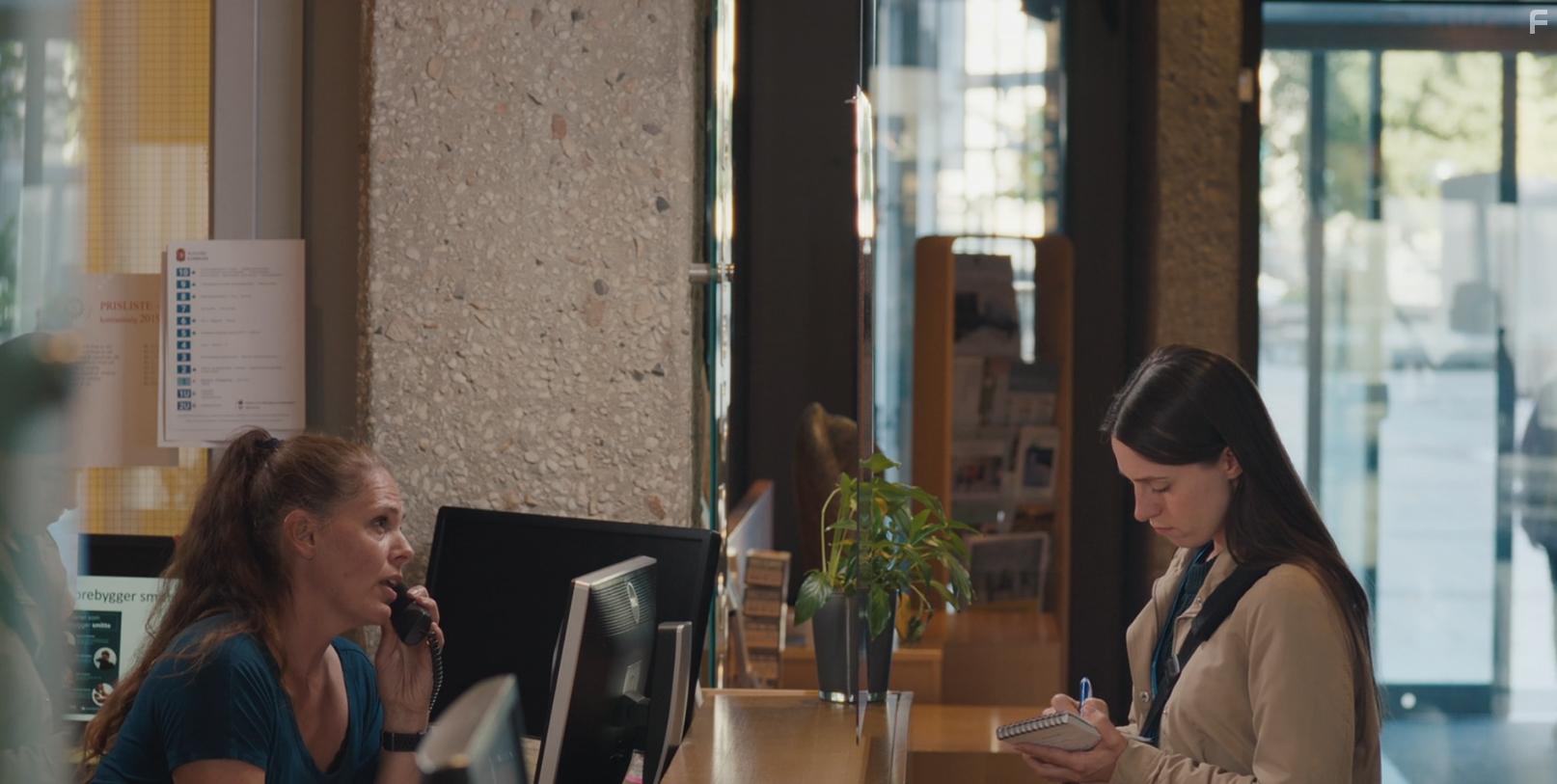 Karoline Isaksen and Amalie Ibsen Jensen in A Human Position (2022)