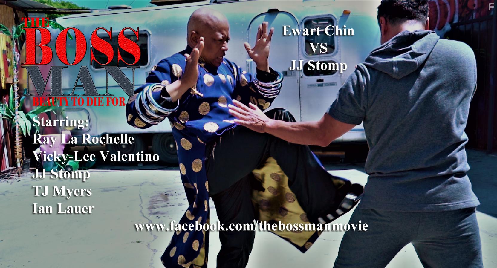 Ewart Chin and JJ Stomp in The Boss Man (2022)