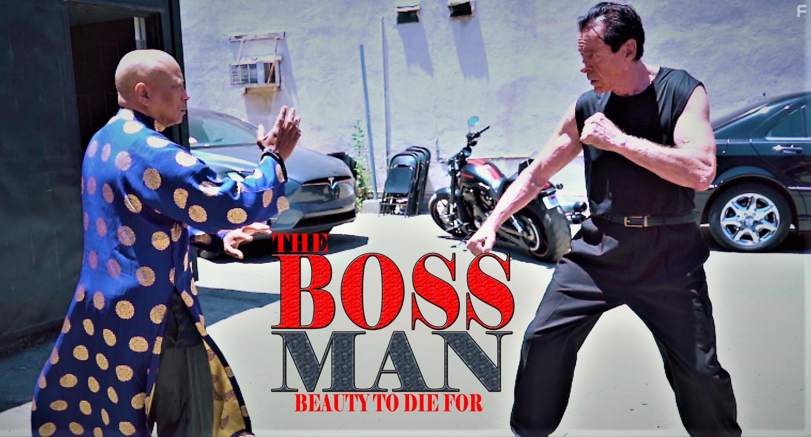 Ewart Chin and Ray La Rochelle in The Boss Man (2022)