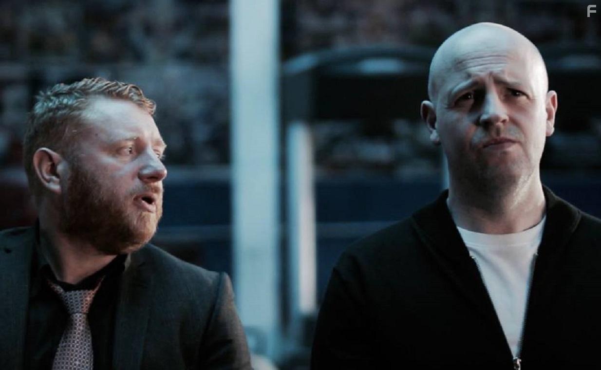 Dean Williams and Dean Meadows in Scarlett Cross: Agents of D.E.A.T.H. (2022)