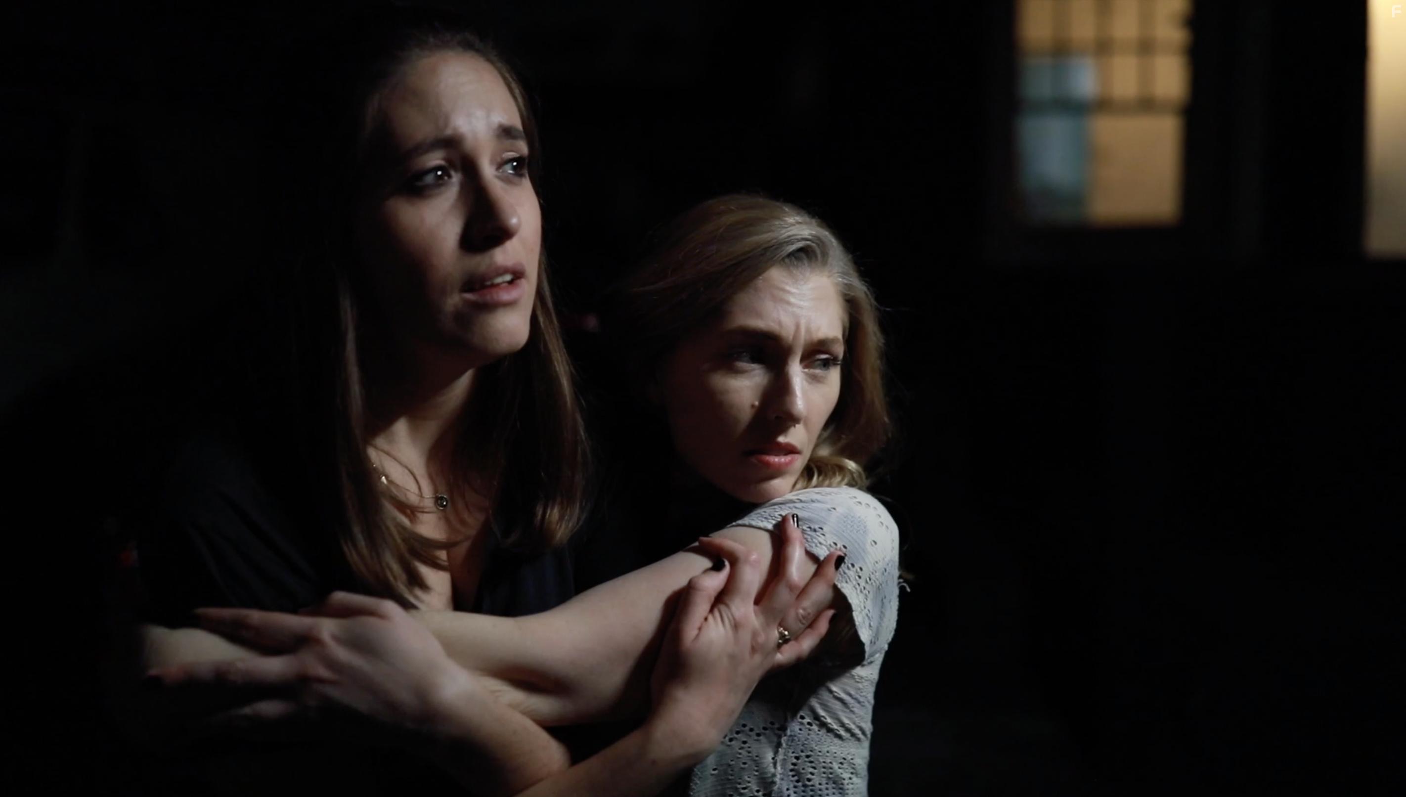 Rachel Amanda Bryant and Sarah Uplinger in Spooky+ (2022)