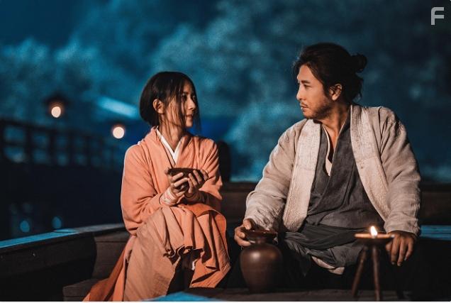 Donnie Yen and Yuqi Chen in Tin lung baat bou (2023)