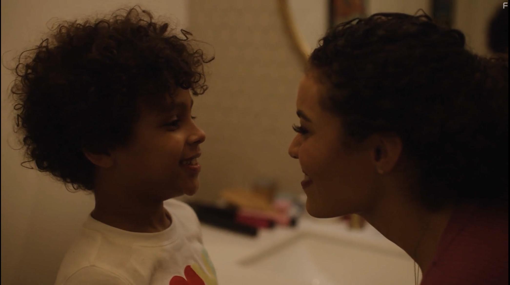 Baeyen Hoffman and Kathryn Davis in Welcome to Valentine (2023)