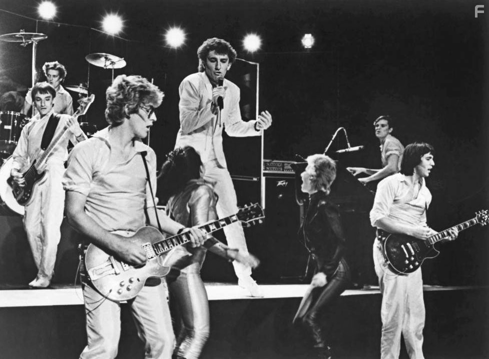 Rick Anderson, Michael Cotten, Prairie Prince, Bill Spooner, Roger Steen, Fee Waybill, and Vince Welnick in Ксанаду (1980)