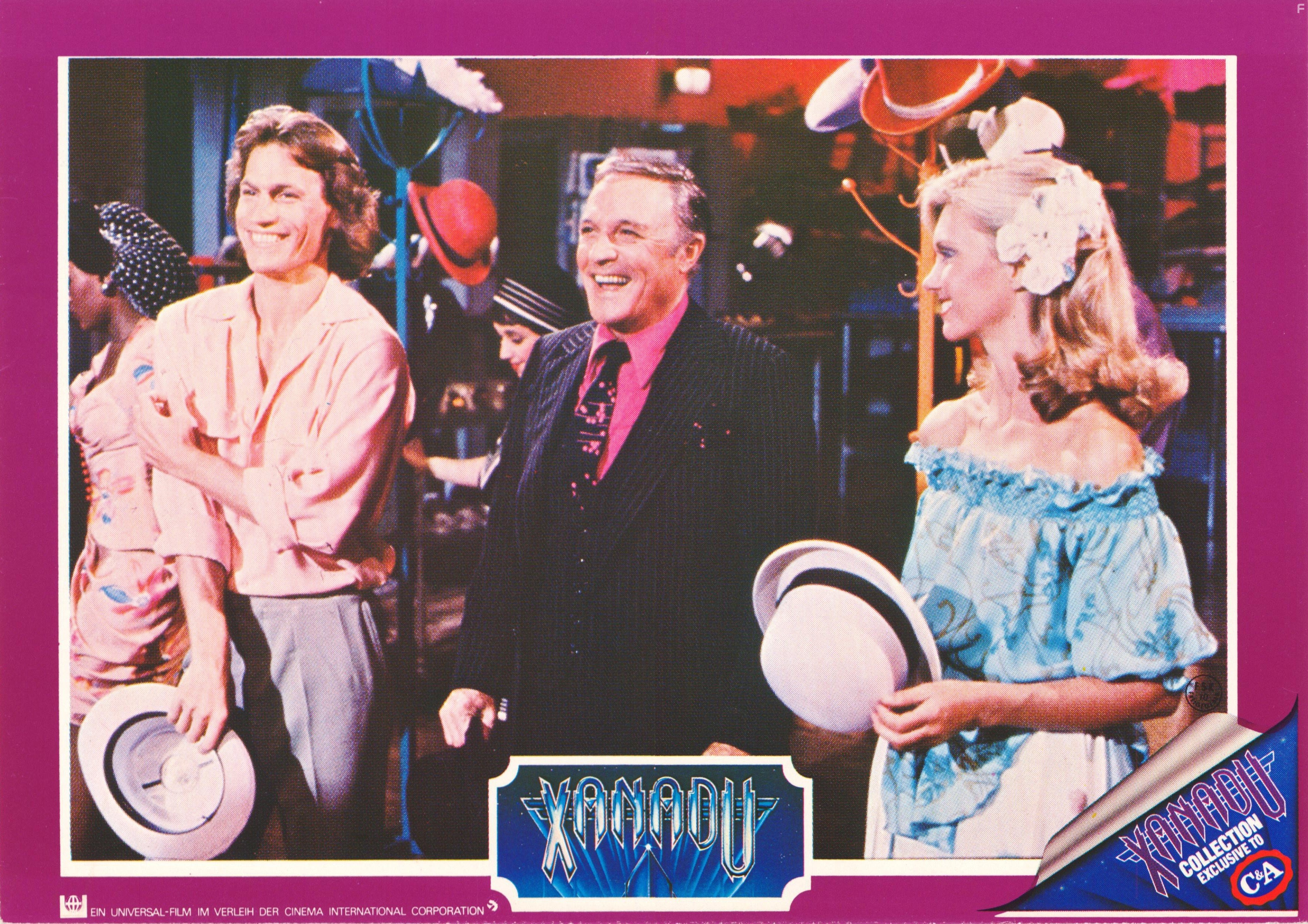 Gene Kelly, Olivia Newton-John, and Michael Beck in Ксанаду (1980)