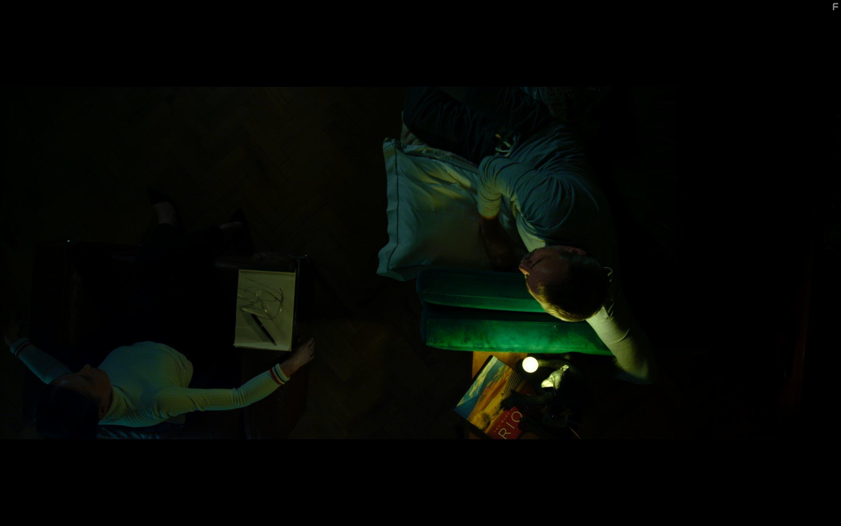 John-Christian Bateman and Rebecca Calienda in The Consultant (2022)