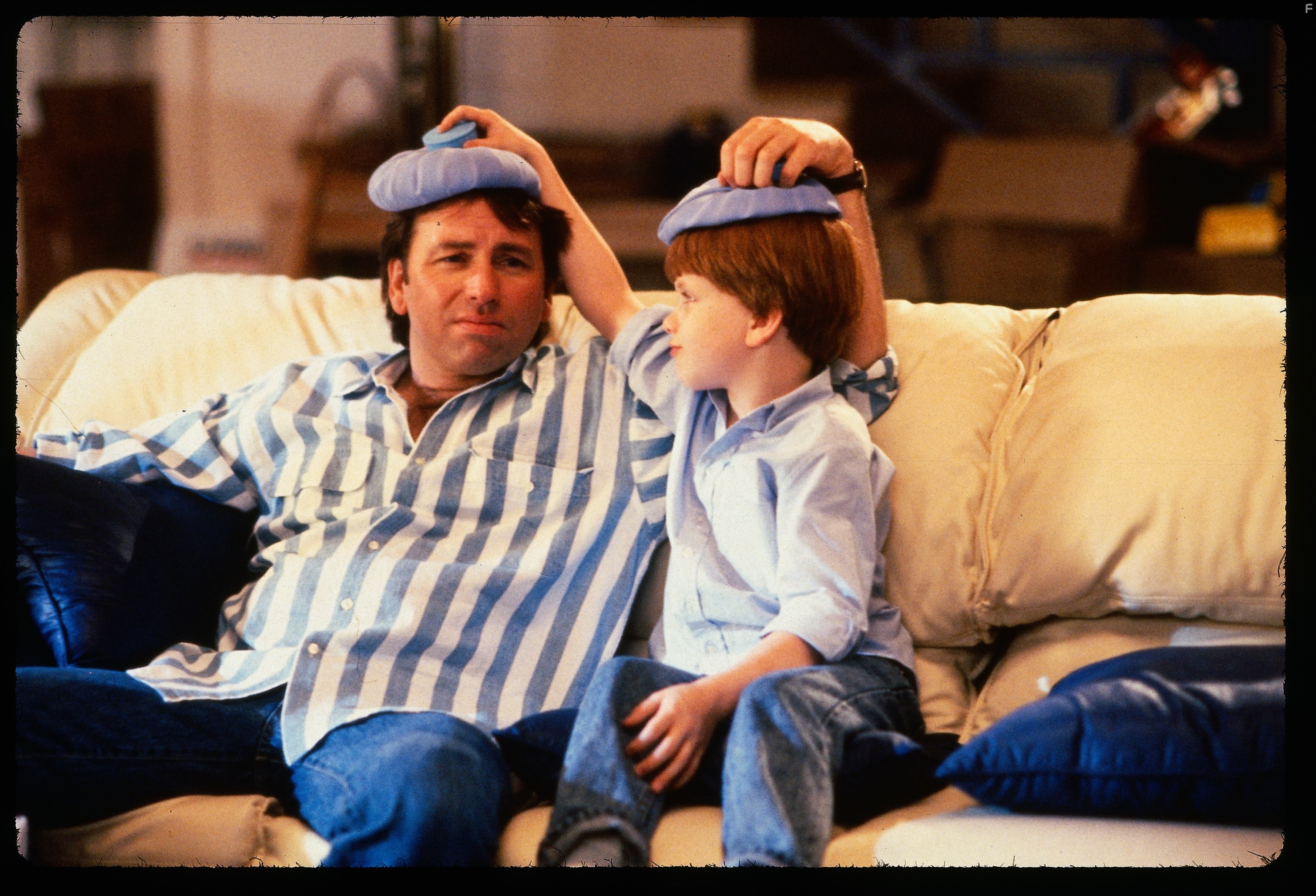 John Ritter and Michael Oliver in Трудный ребёнок 2 (1991)