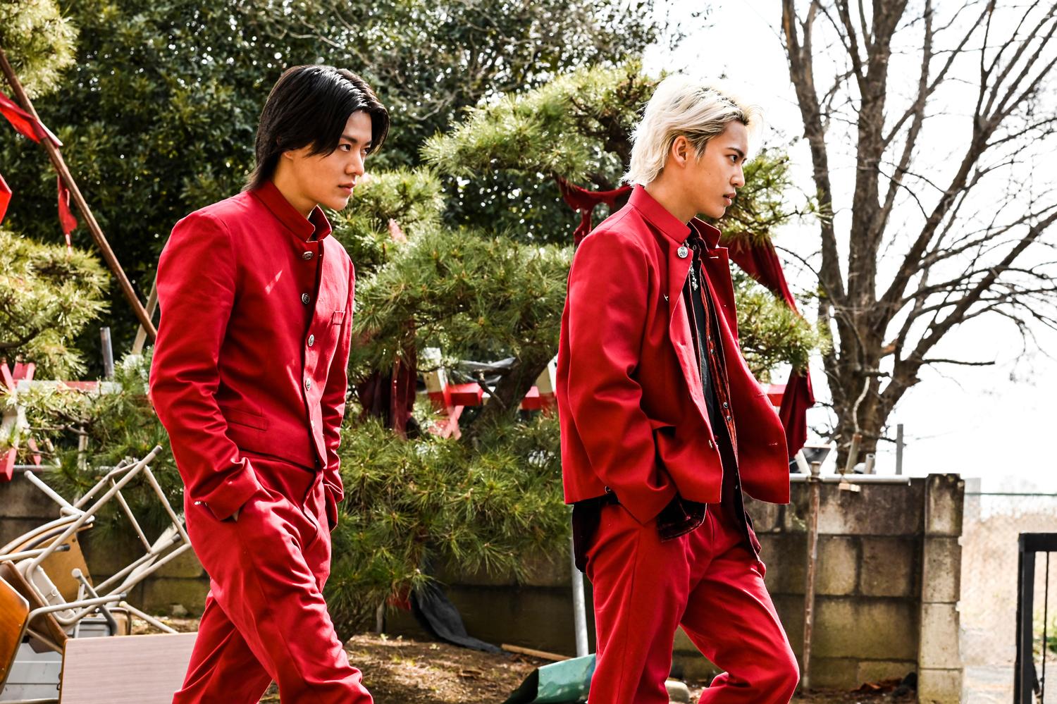 Yuta and Ryoki Miyama in High & Low: The Worst X (2022)