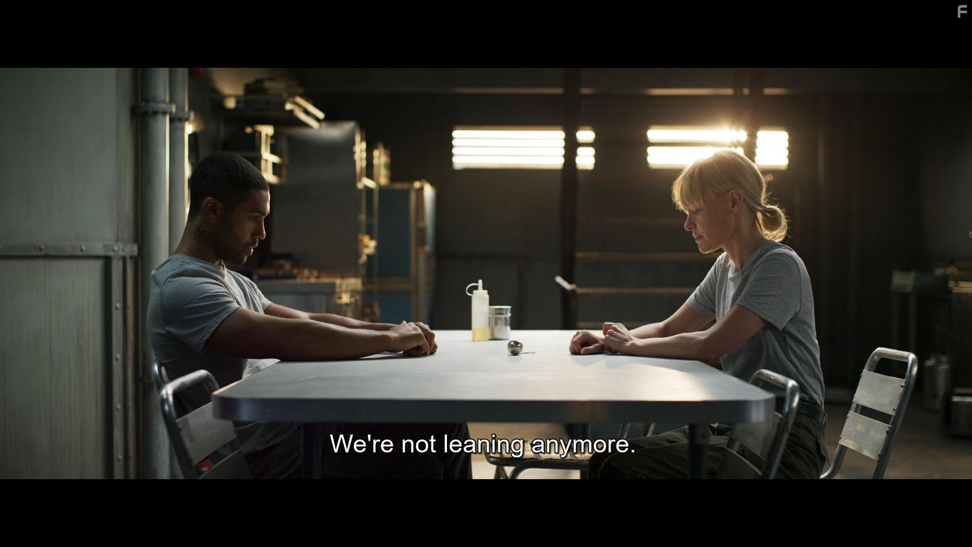 Kate Bosworth and Lucien Laviscount in Last Sentinel (2023)