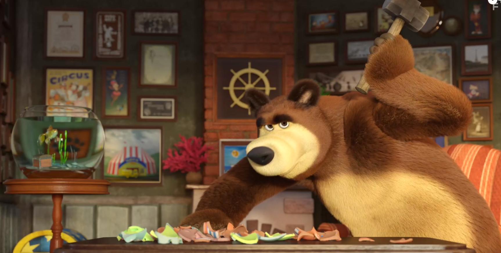 Маша и Медведь в кино: Скажите «Ой!» #1