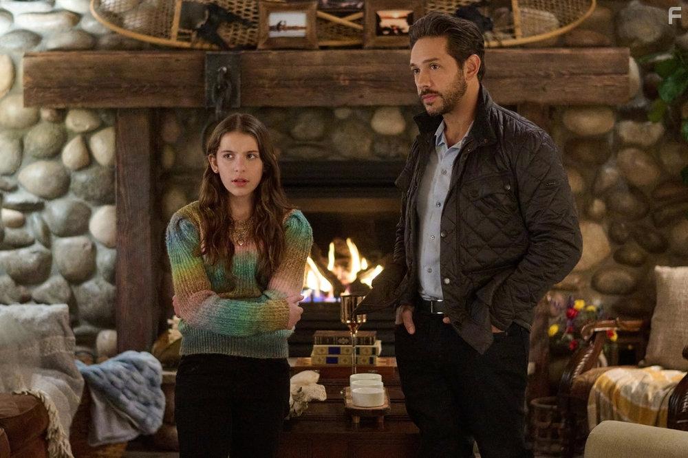 Michael Rady and Erica Tremblay in Unexpected Grace (2023)