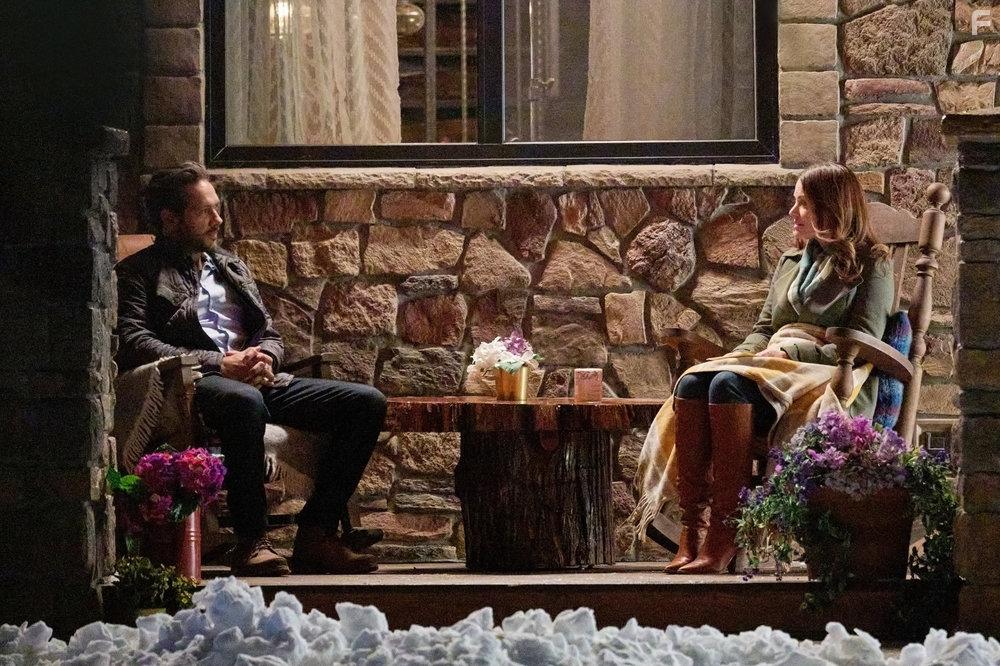 Erica Durance and Michael Rady in Unexpected Grace (2023)