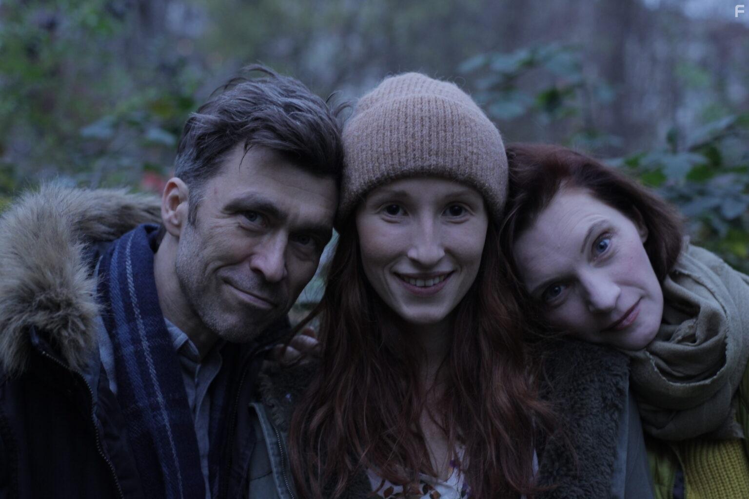 Agata Buzek, Marcin Czarnik, and Anna Paliga in Iluzja (2022)