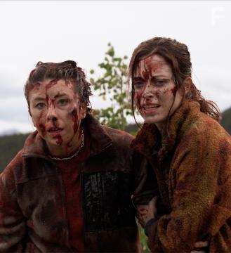 Madison Walsh and Hannah Emily Anderson in Dark Nature (2022)