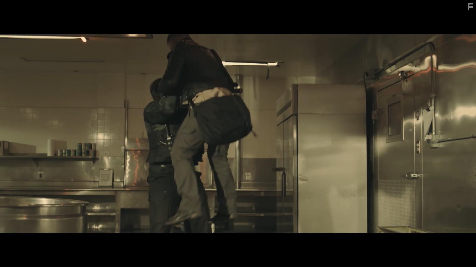 Louis Mandylor and Isaac C. Singleton Jr. in Breakout (2023)