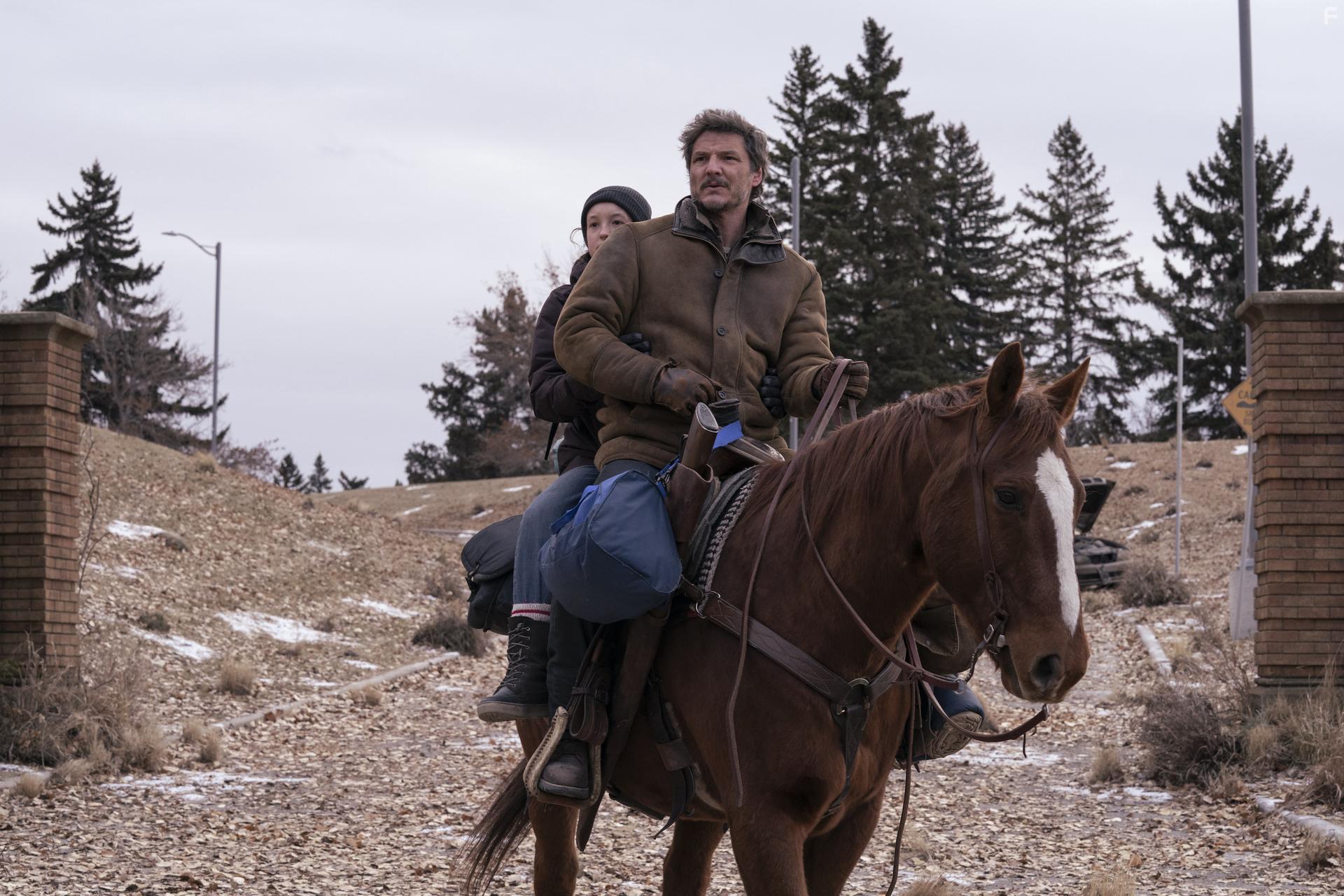 Pedro Pascal and Bella Ramsey in The Last of Us: Endure and Survive (2023)