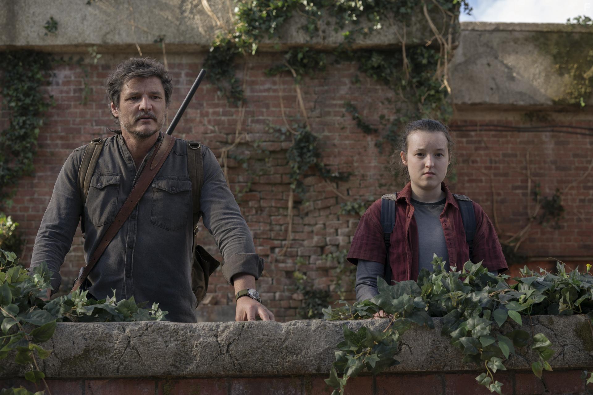 Pedro Pascal and Bella Ramsey in The Last of Us: Look for the Light (2023)
