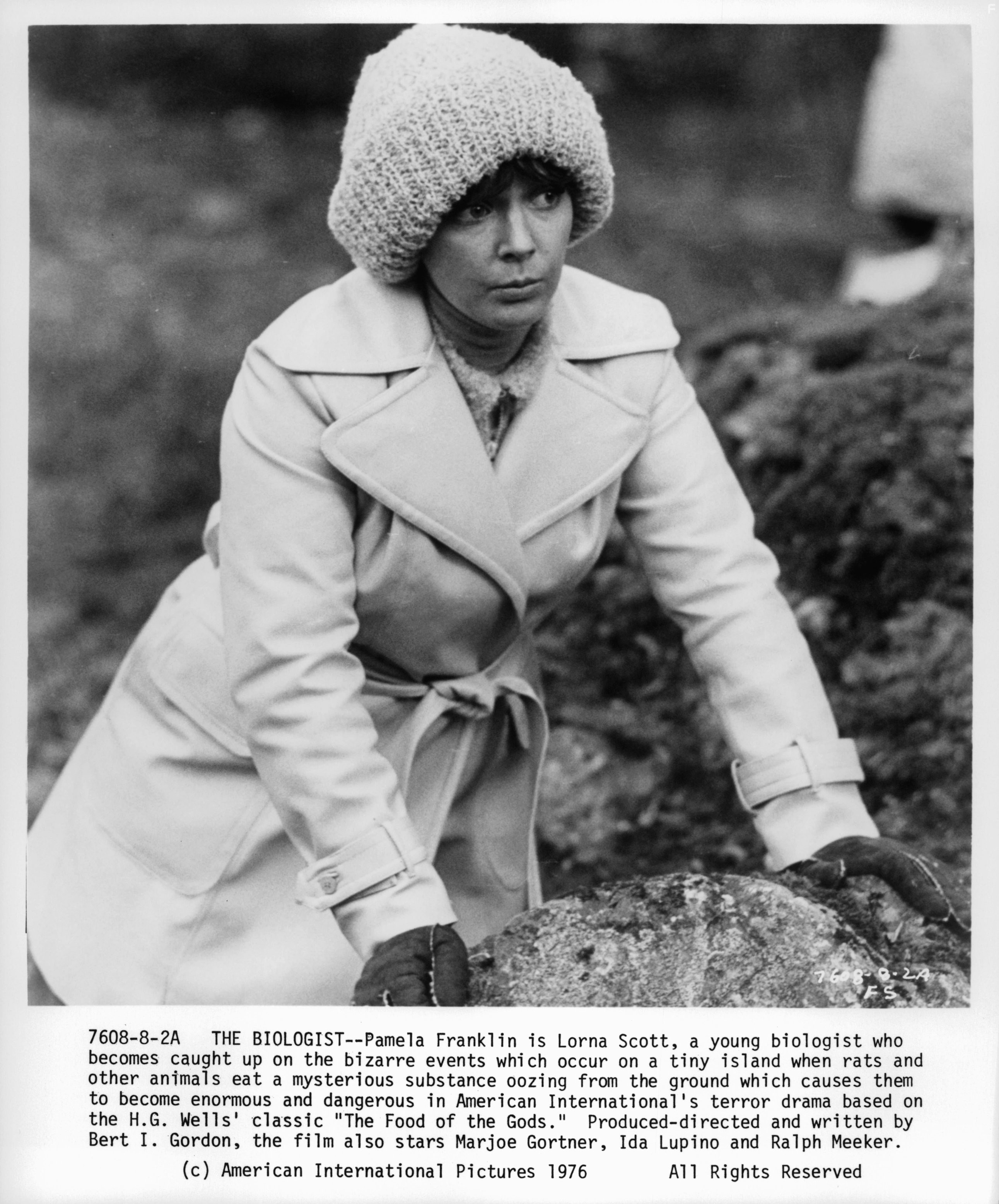 Pamela Franklin in Пища Богов (1976)