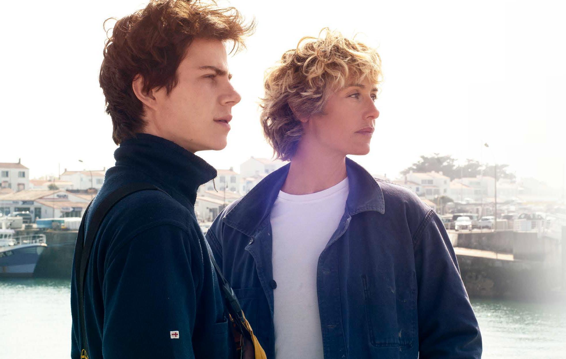 Ccile de France and Flix Lefebvre in La passagre (2022)