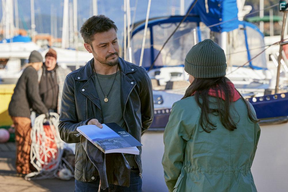 Tyler Hynes and Rhiannon Fish in A Picture of Her (2023)