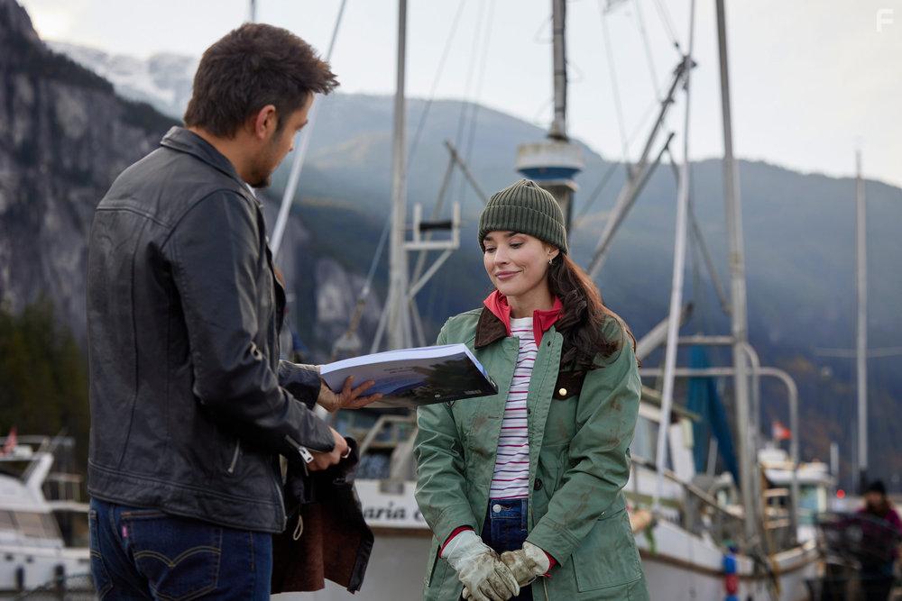 Tyler Hynes and Rhiannon Fish in A Picture of Her (2023)