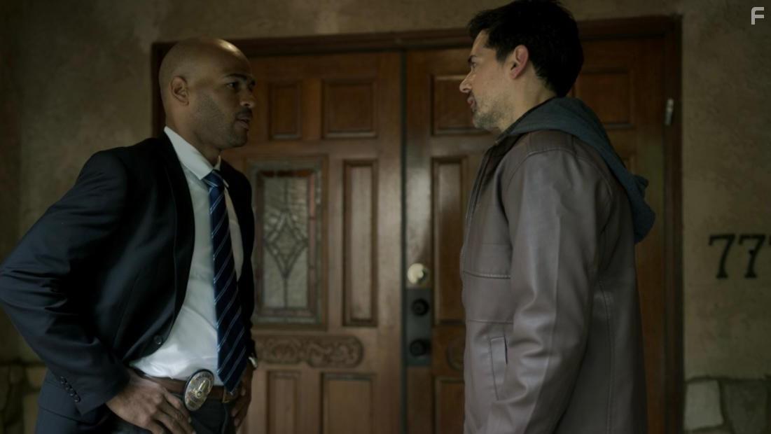 Adam Huss and Austen Jaye in Home, Not Alone (2023)