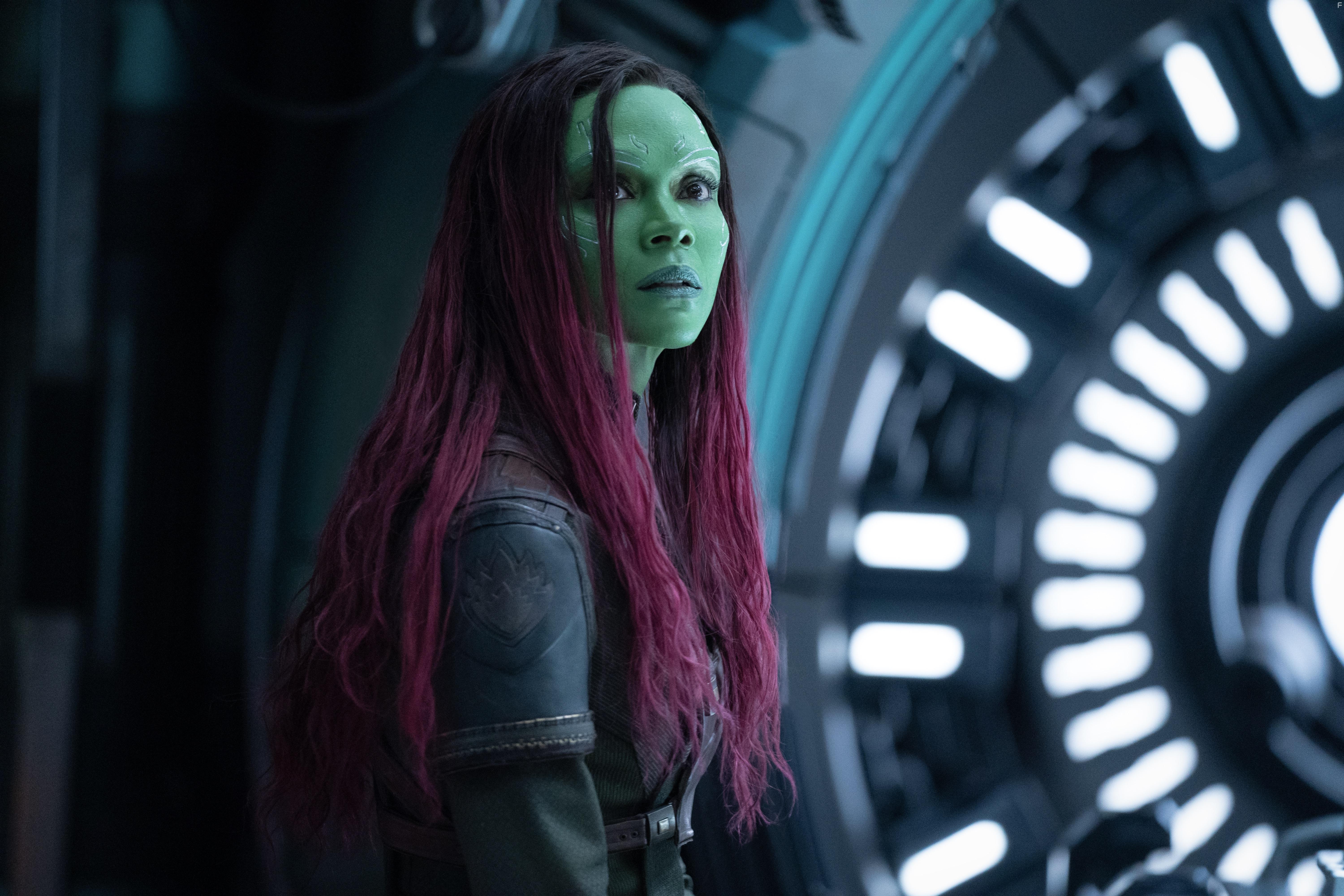 Zoe Saldana in Guardians of the Galaxy Volume 3 (2023)