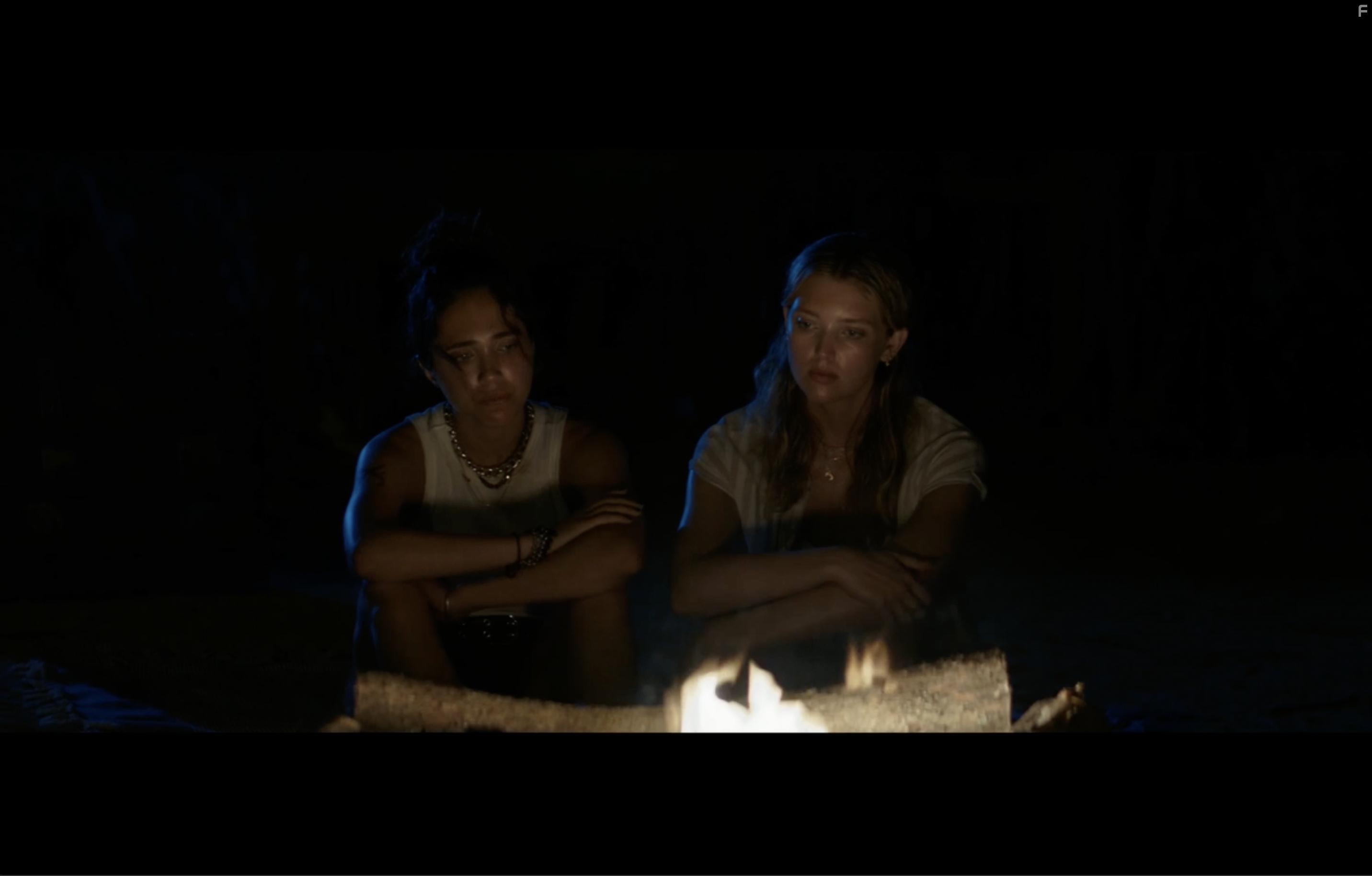 Sofia Masson and Paige McGarvin in Castaways (2023)