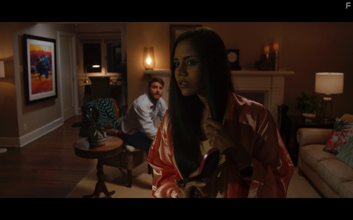 Michael Stephen Perry and Kamantha Naidoo in Residents of Arcadia (2021)