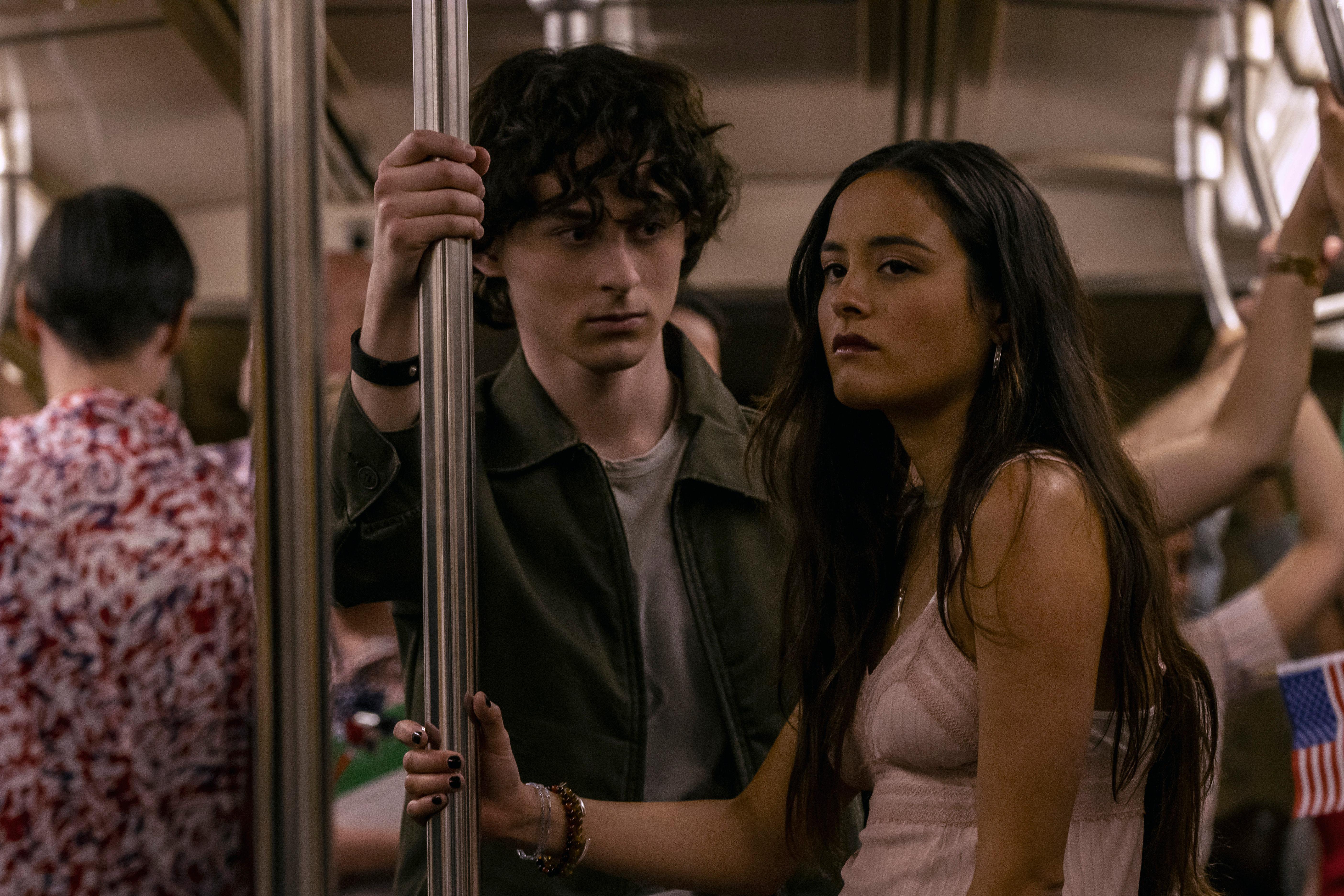Chase Sui Wonders and Wyatt Oleff in City on Fire (2023)