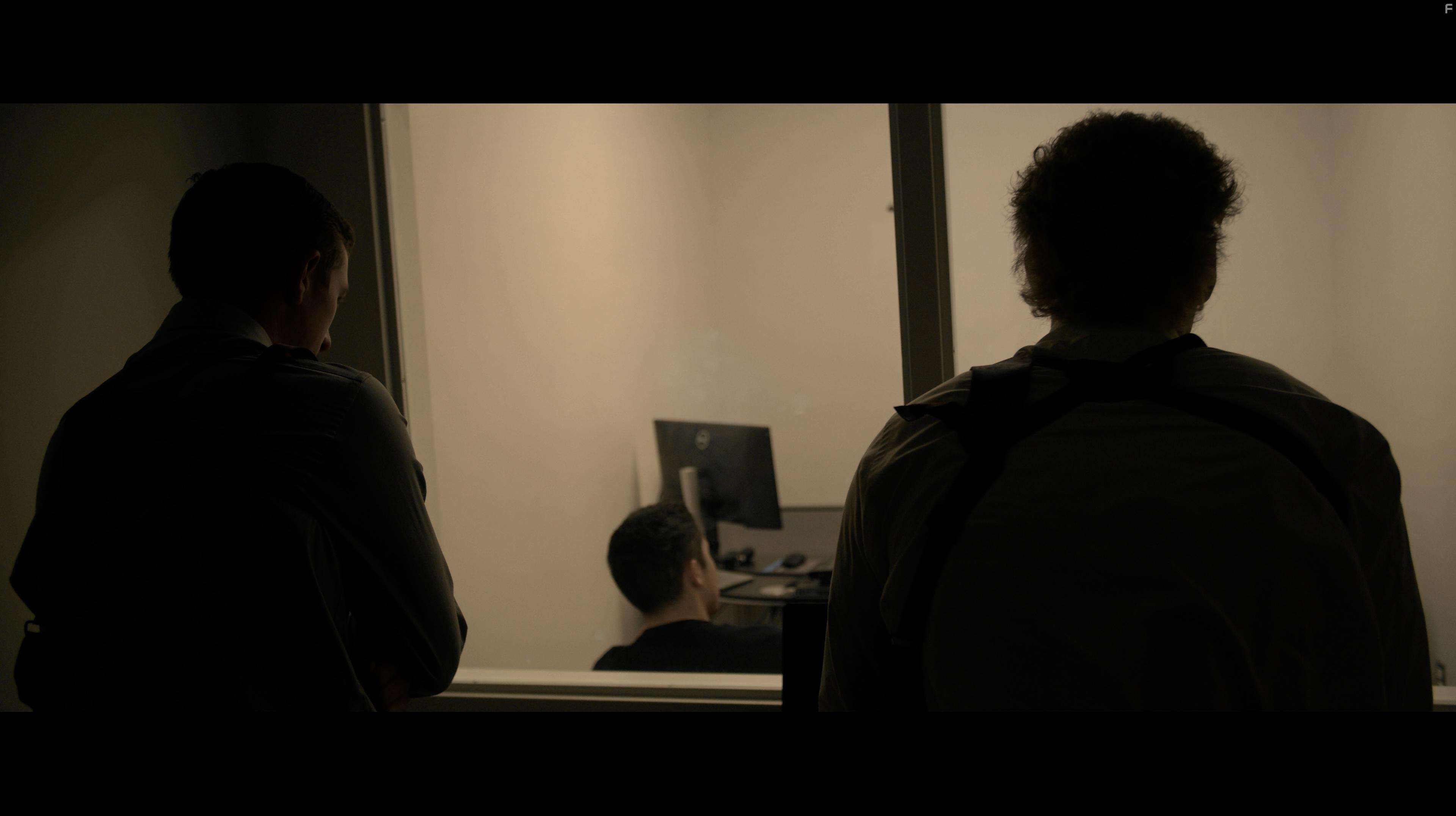 Devin G. Macias, Nickolas S. Lowe, and Alex White in Abnormality (2022)