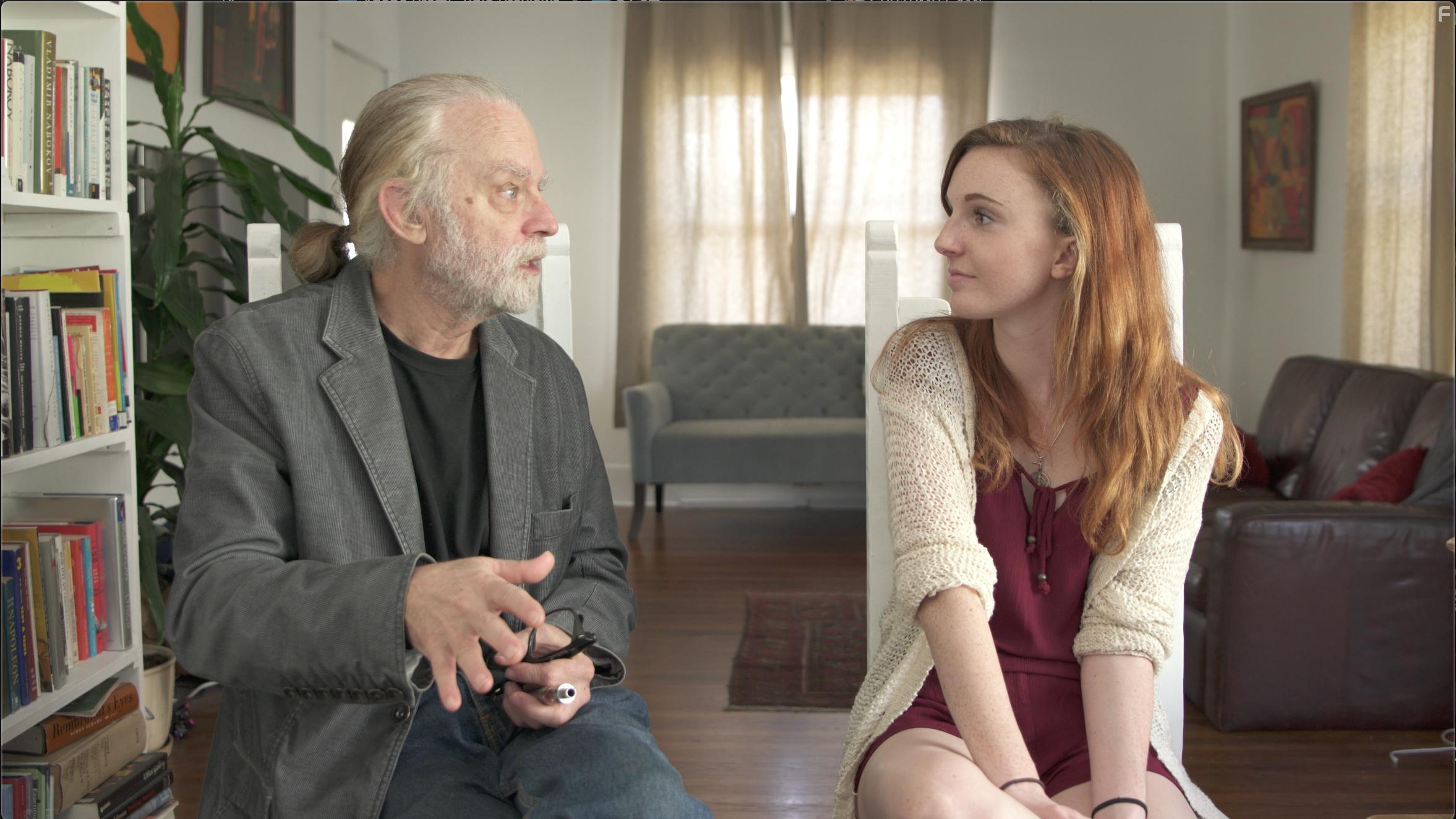 Brad Dourif and Kyra Elise Gardner in Living with Chucky (2022)