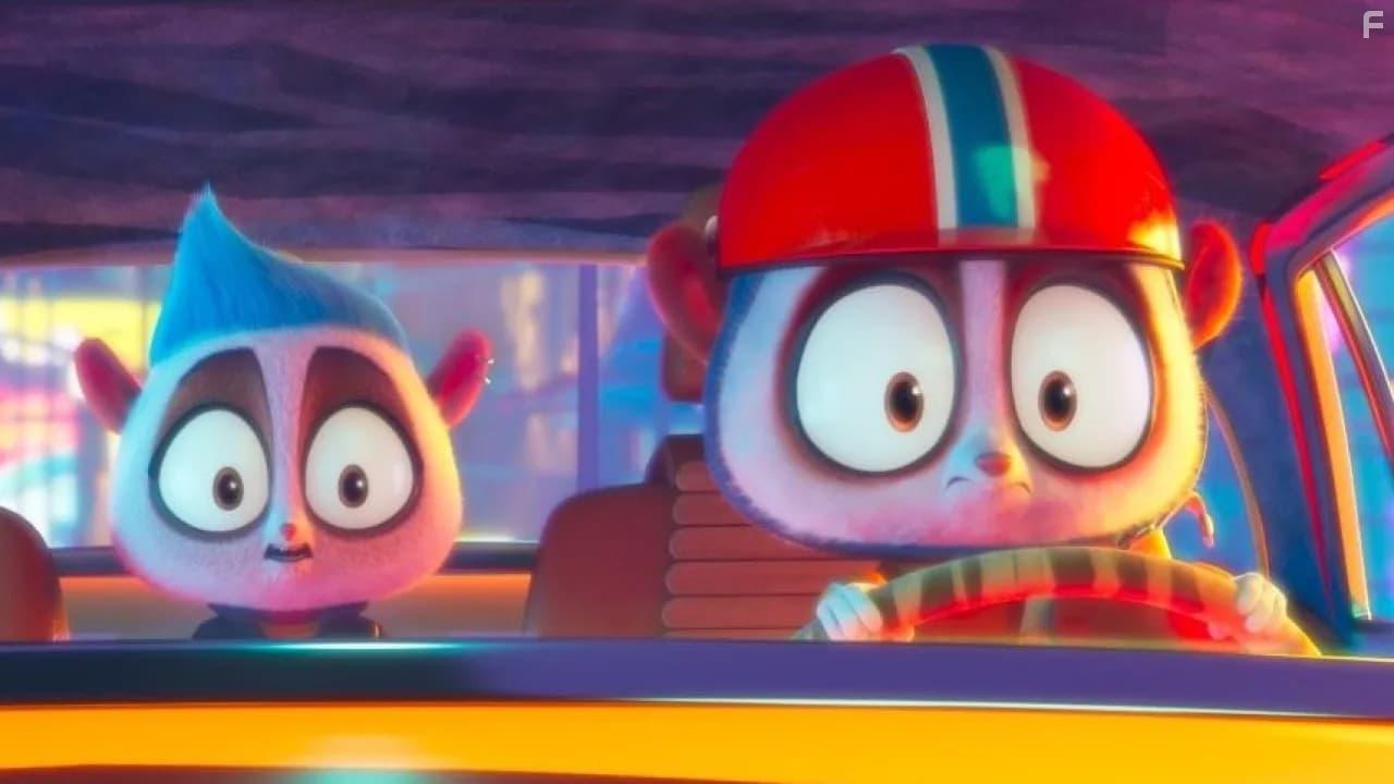 Chloe Bennet and Jimmy O. Yang in Rally Road Racers (2023)