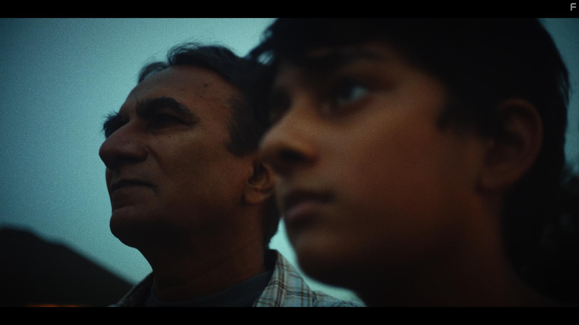 Iqbal Theba and Eshan Inamdar in Land of Gold (2022)