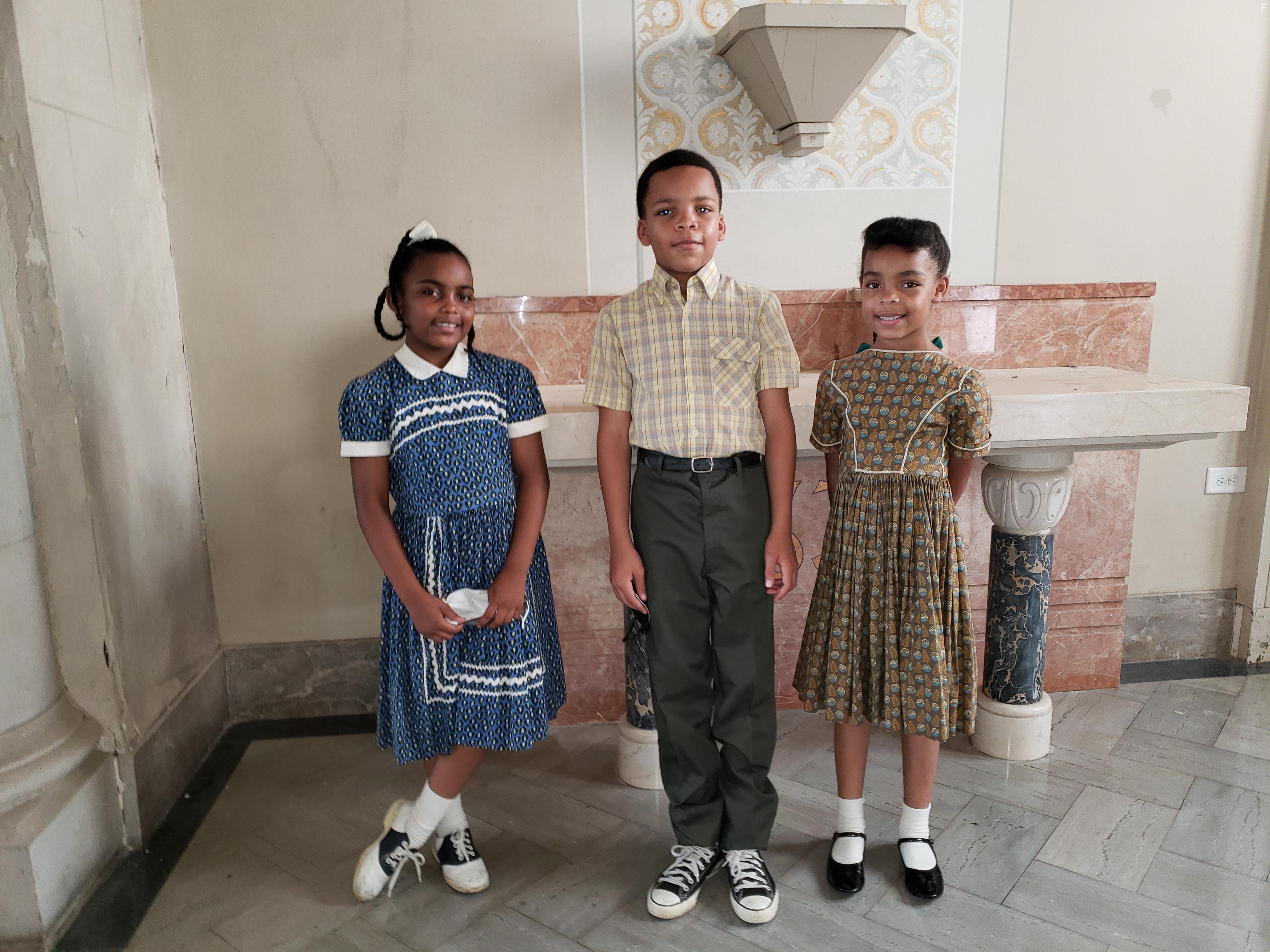 Aubree Majors, Brooklyn Majors, and Elijah Evans in Big George Foreman: The Miraculous Story of the Once and Future Heavyweight Champion of the World (2023)