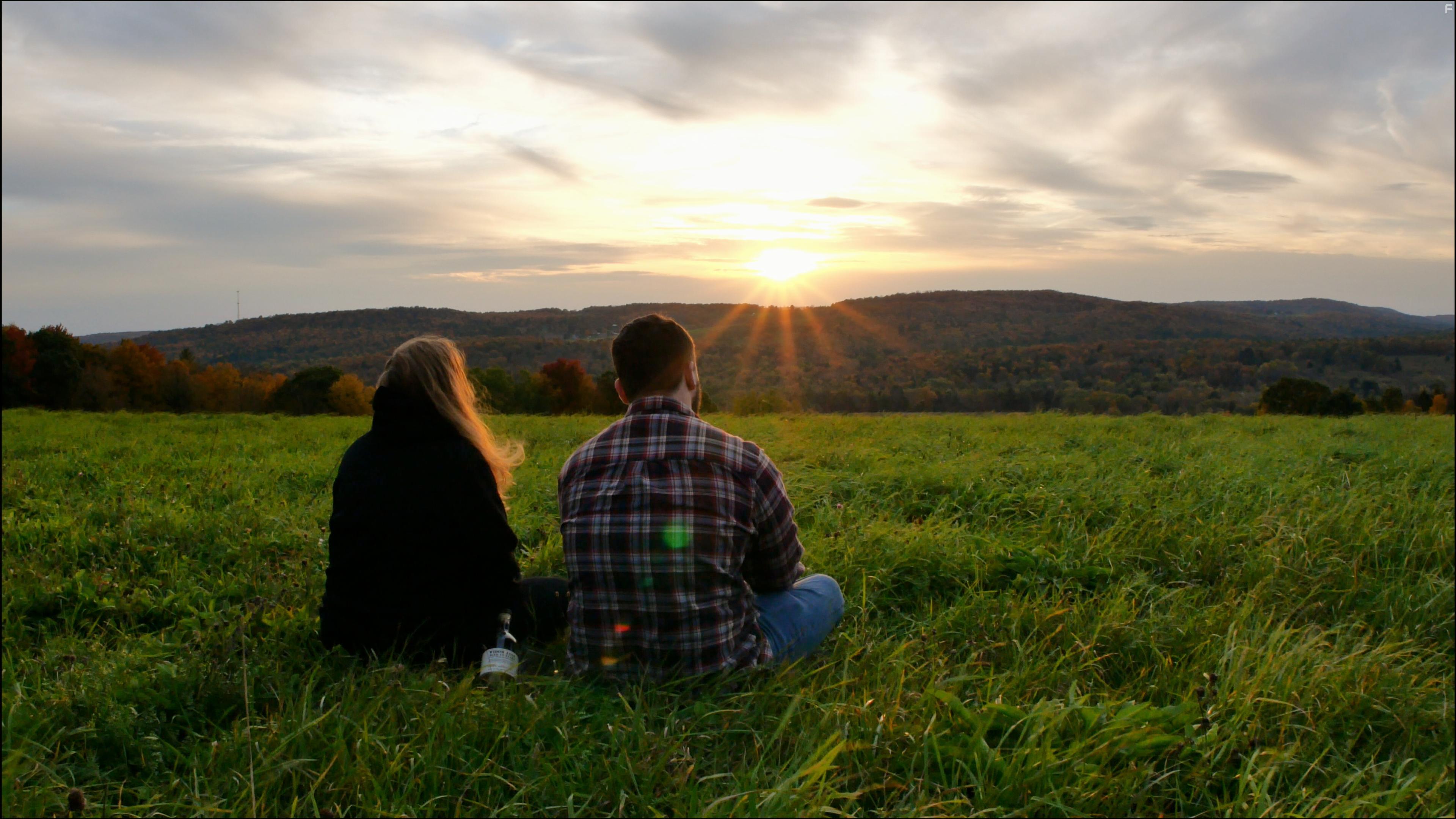 Harley Jennings and Nicholas Scott in Broken People (2023)